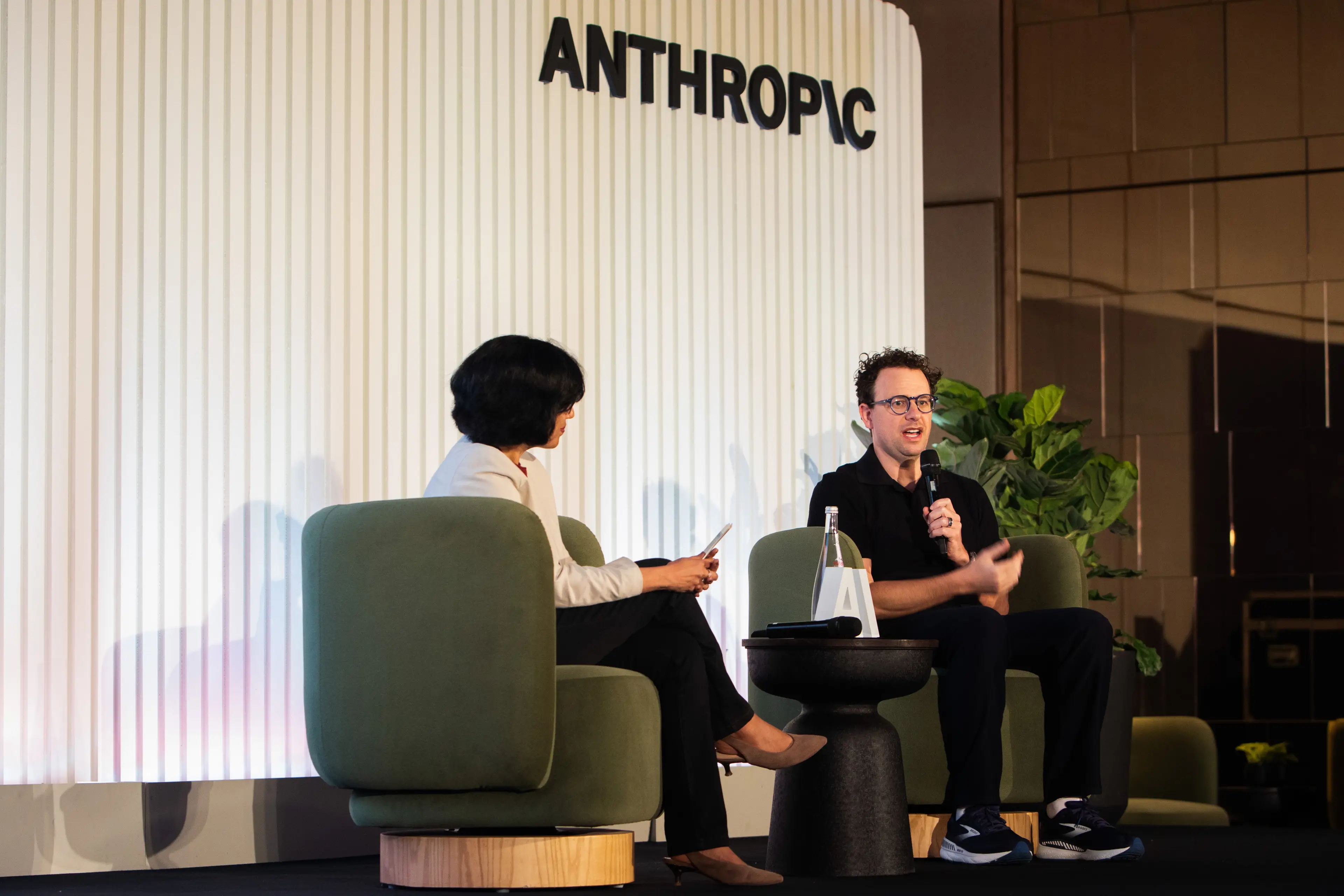 Dario Amodei's firm is 'not acting responsibly', according to Coxon (Samyukta Lakshmi/Bloomberg via Getty Images)