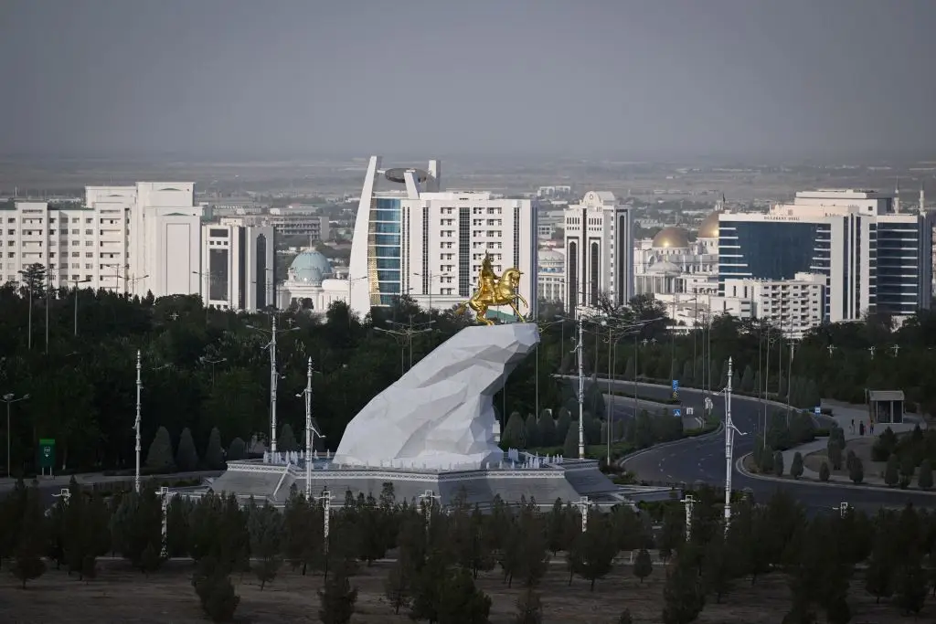 Turkmenistan has a hugely criticised human rights record (NATALIA KOLESNIKOVA/AFP via Getty Images)