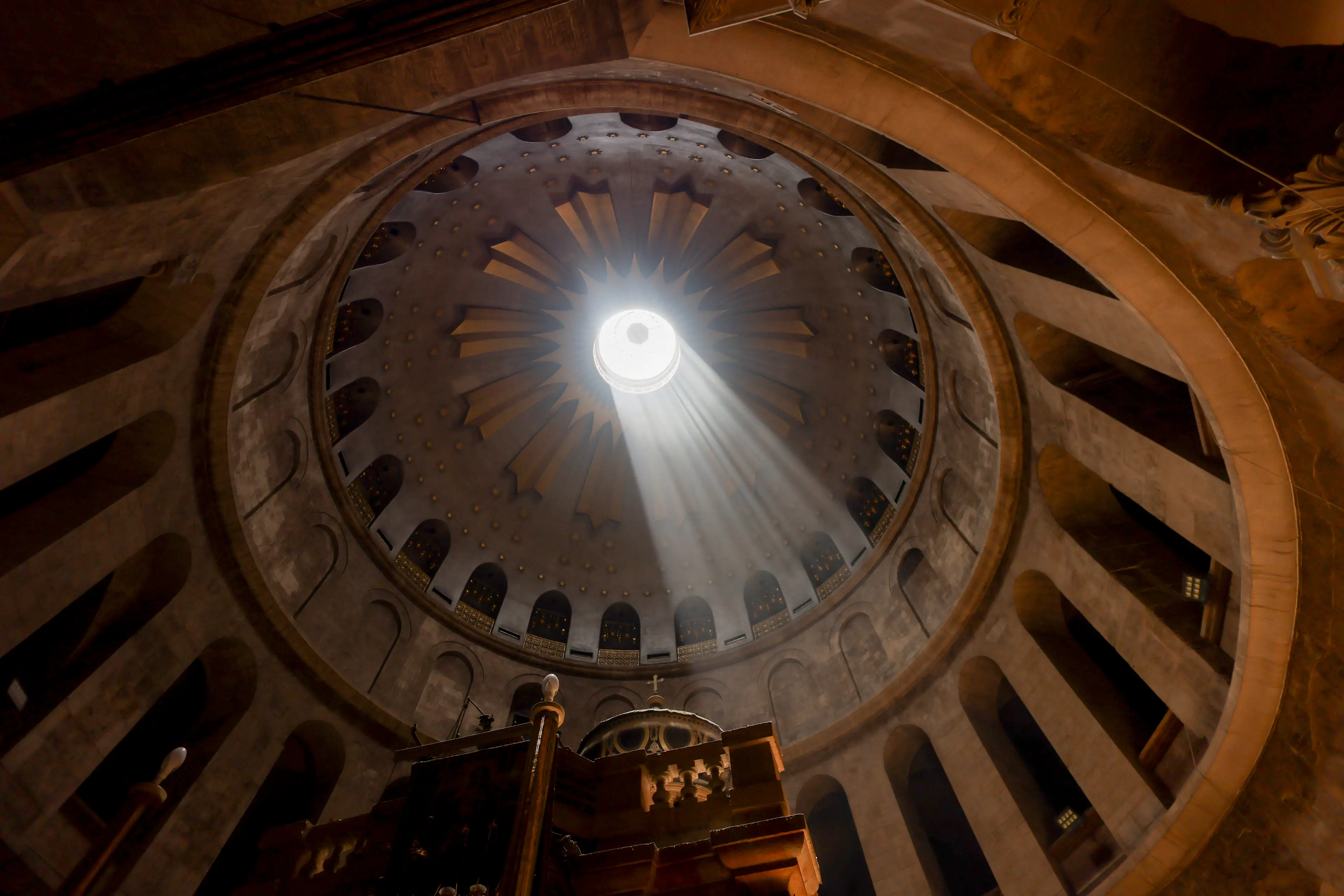 Jerusalem's Church of the Holy Sepulchre (Simon Beni/Middle East Images/AFP via Getty Images)