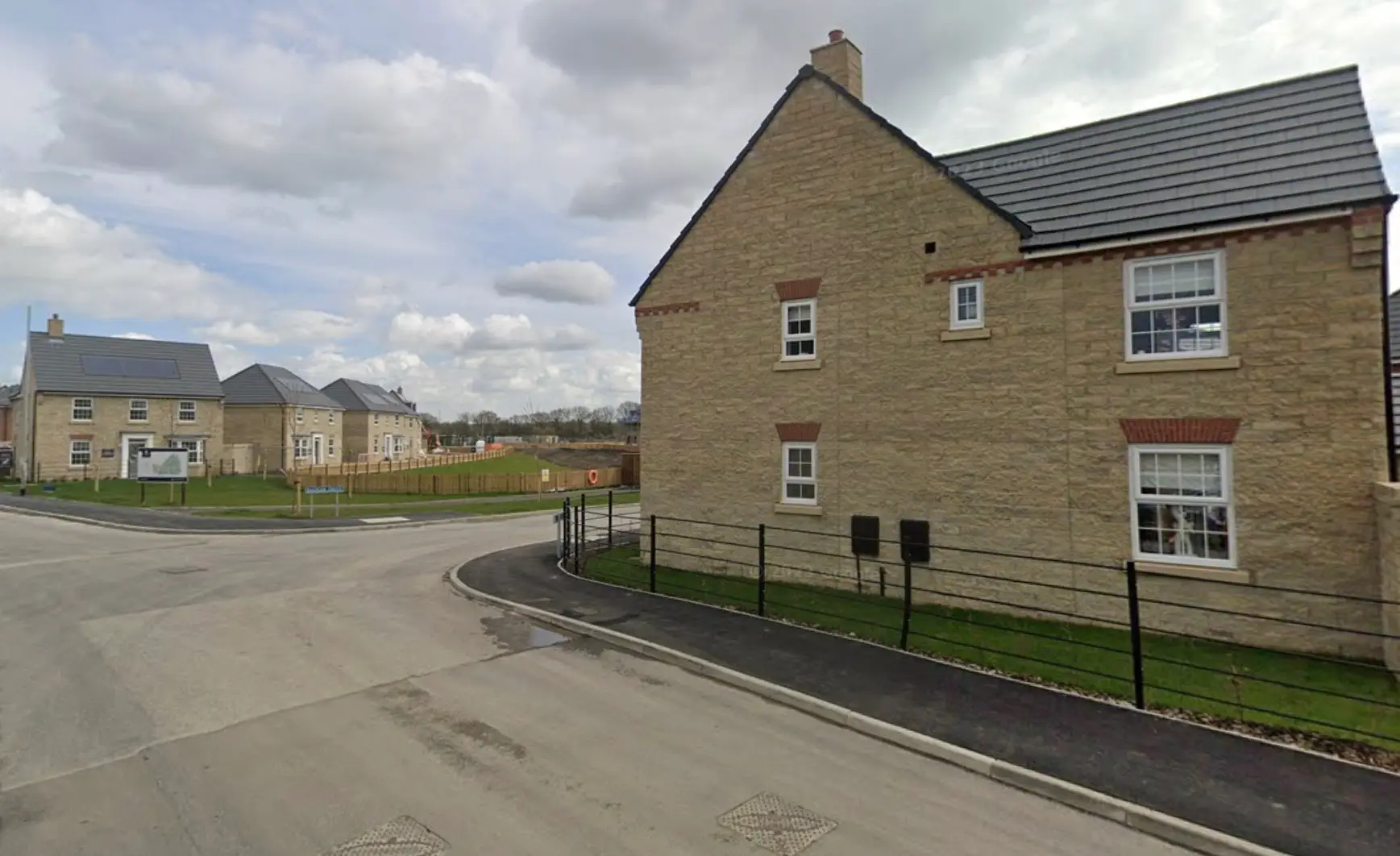 The 11-year-old boy was rushed to hospital after being shot in the head on  Roadtrain Avenue (Google Maps)