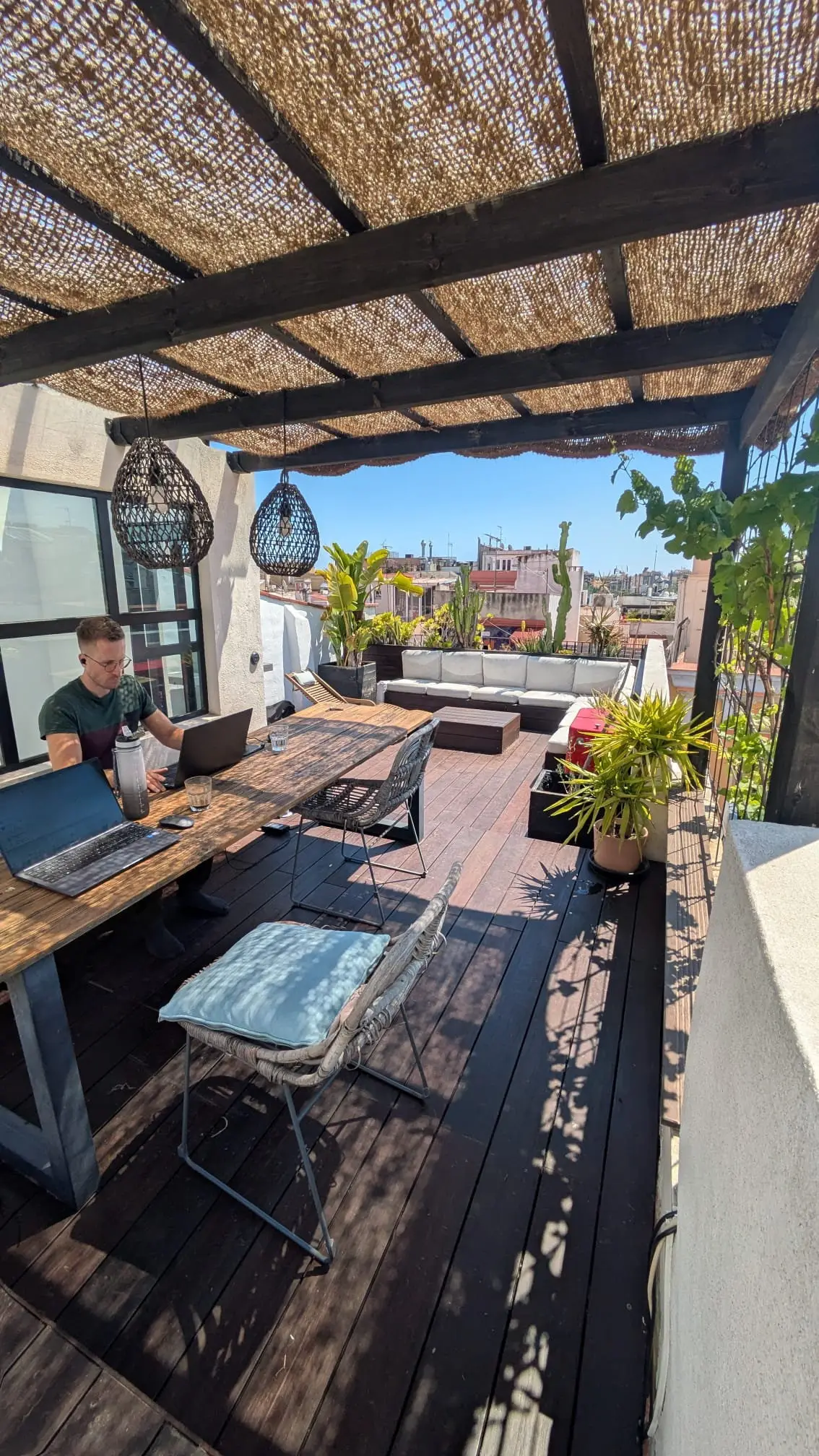 Ethan's new life certainly looks appealing (Ethan Spibey/SWNS)