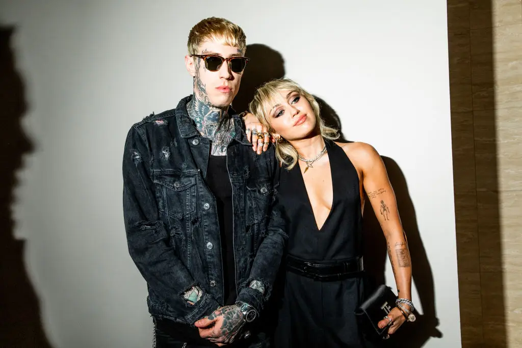 Trace Cyrus has sent an urgent message to his father (Roger Kisby/WWD/Penske Media via Getty Images)