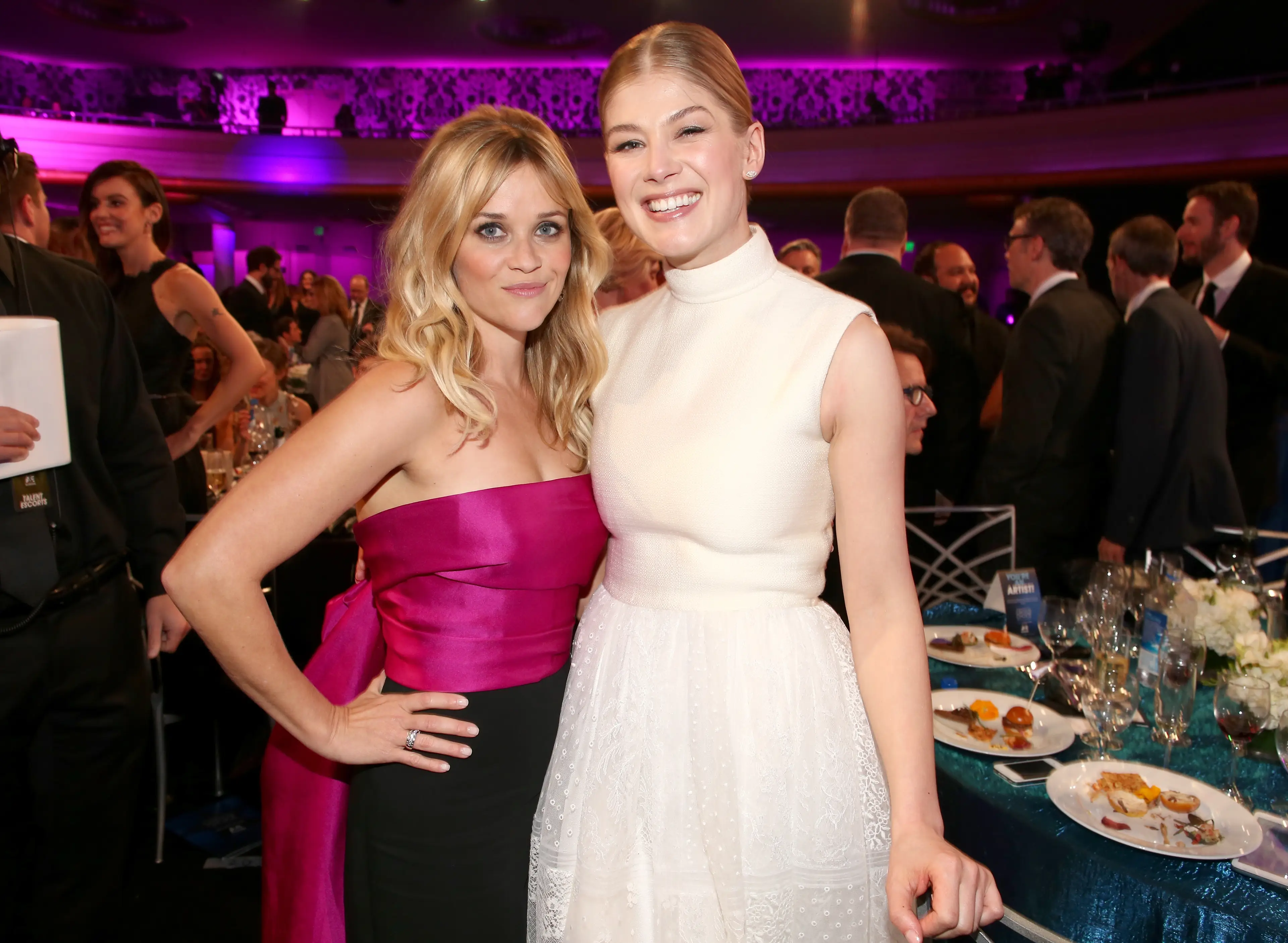 Reese Witherspoon dropped out as the lead after meeting with David Fincher and deciding she wasn't right for the role (Christopher Polk/Getty Images for CCMA)