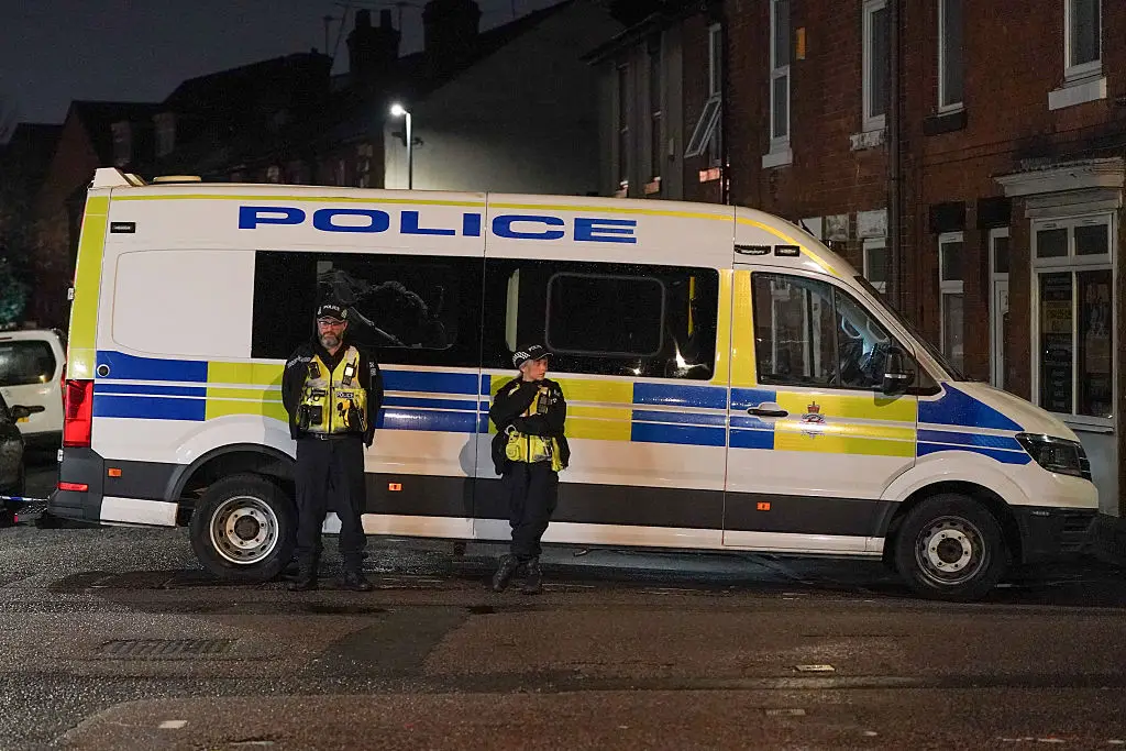 Derbyshire Police and emergency services have been praised for their response time (Giannis Alexopoulos/Anadolu via Getty Images)