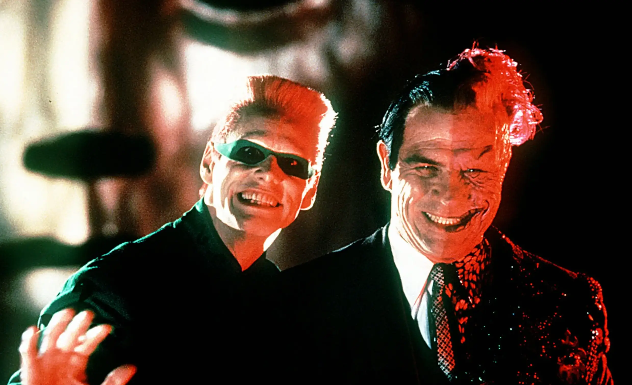 Carrey starred alongside Tommy Lee Jones in 1995's Batman Forever (Warner Bros.)