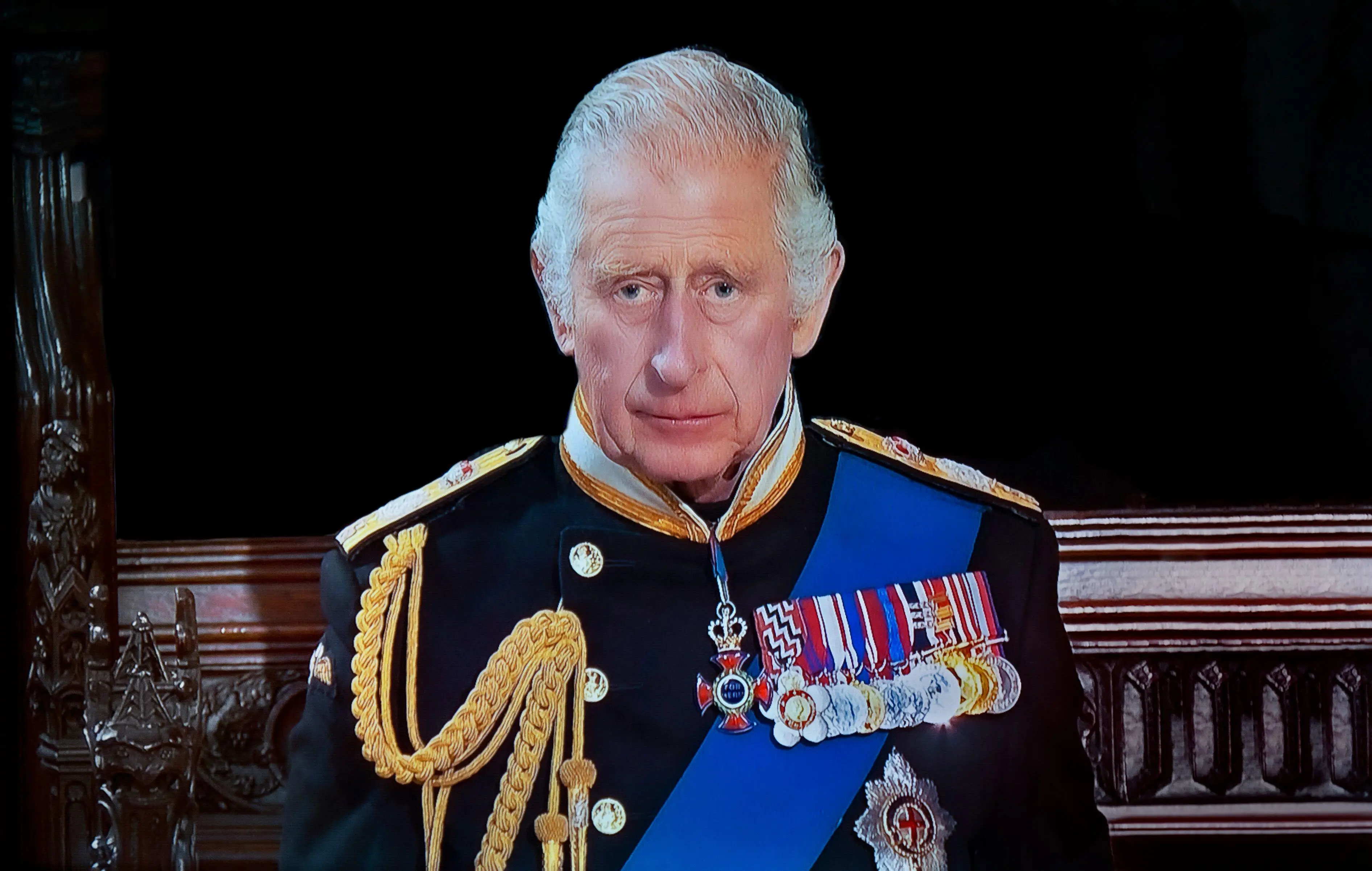 King Charles is to be crowned today, in case you hadn't heard.