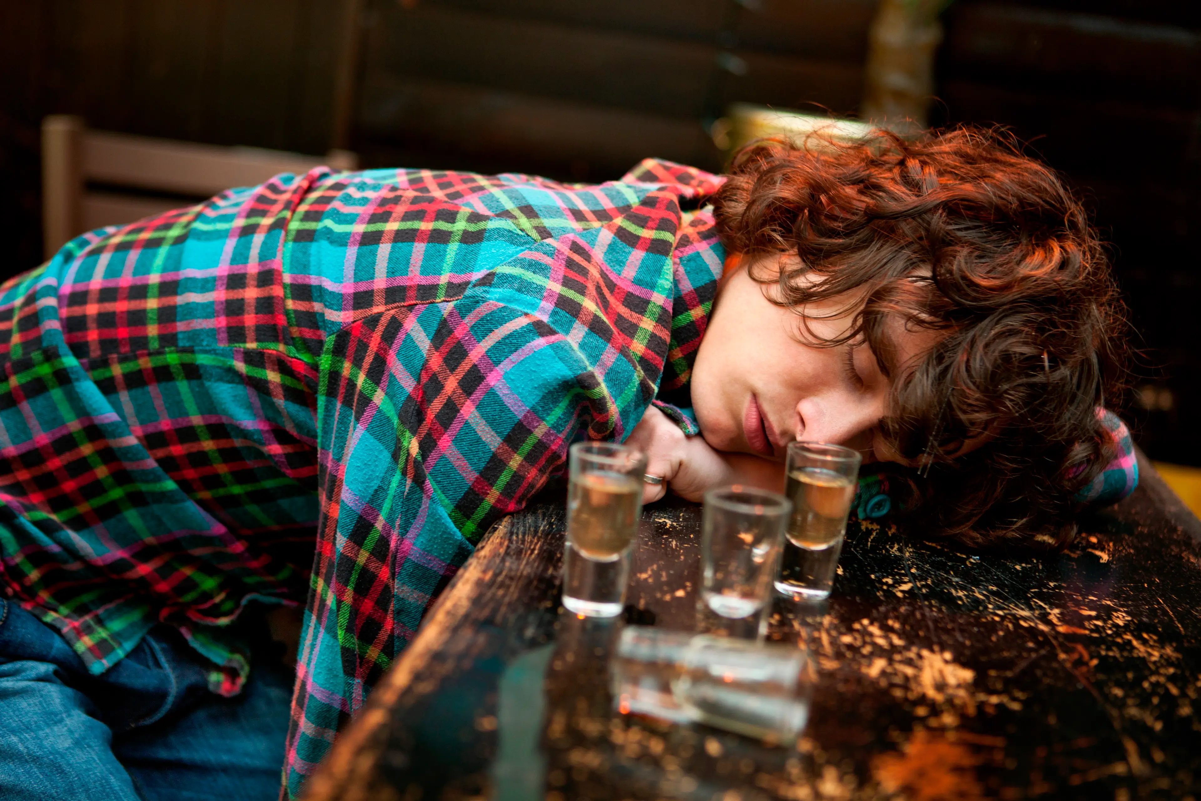 It's definitely time to call it a night if you slip into a drunken stupor (Getty Stock Image)