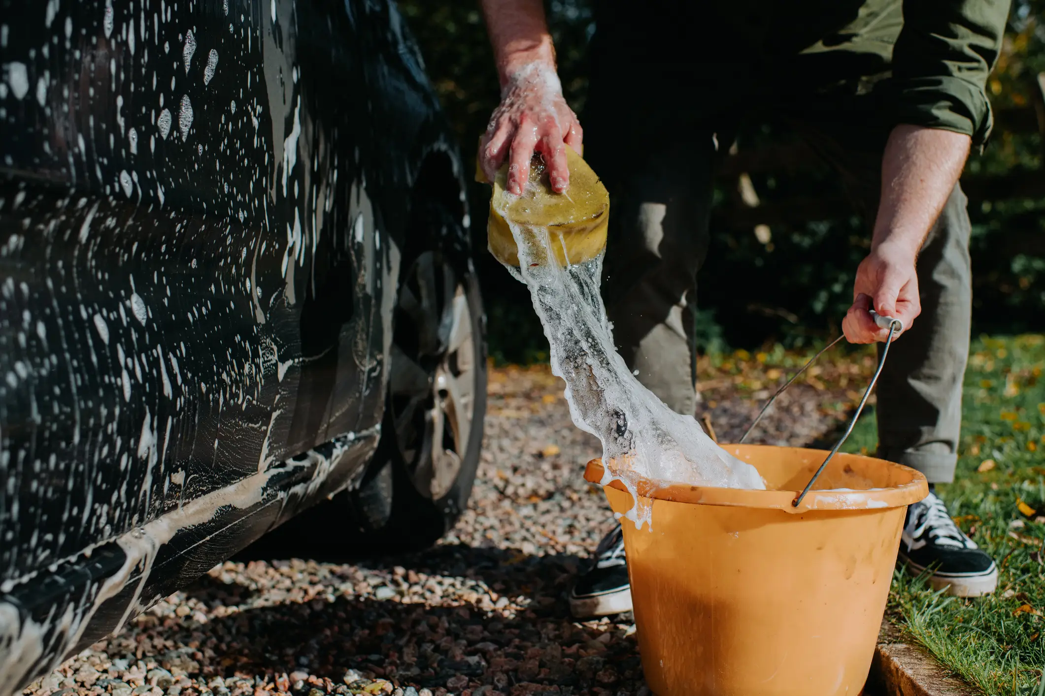 Who knew washing a car could be so complicated. (Getty Stock Images)