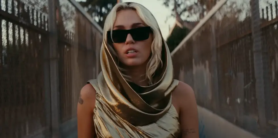 Cyrus has been hit with a copyright infringement lawsuit for her record 'Flowers' (YouTube/Miley Cyrus)