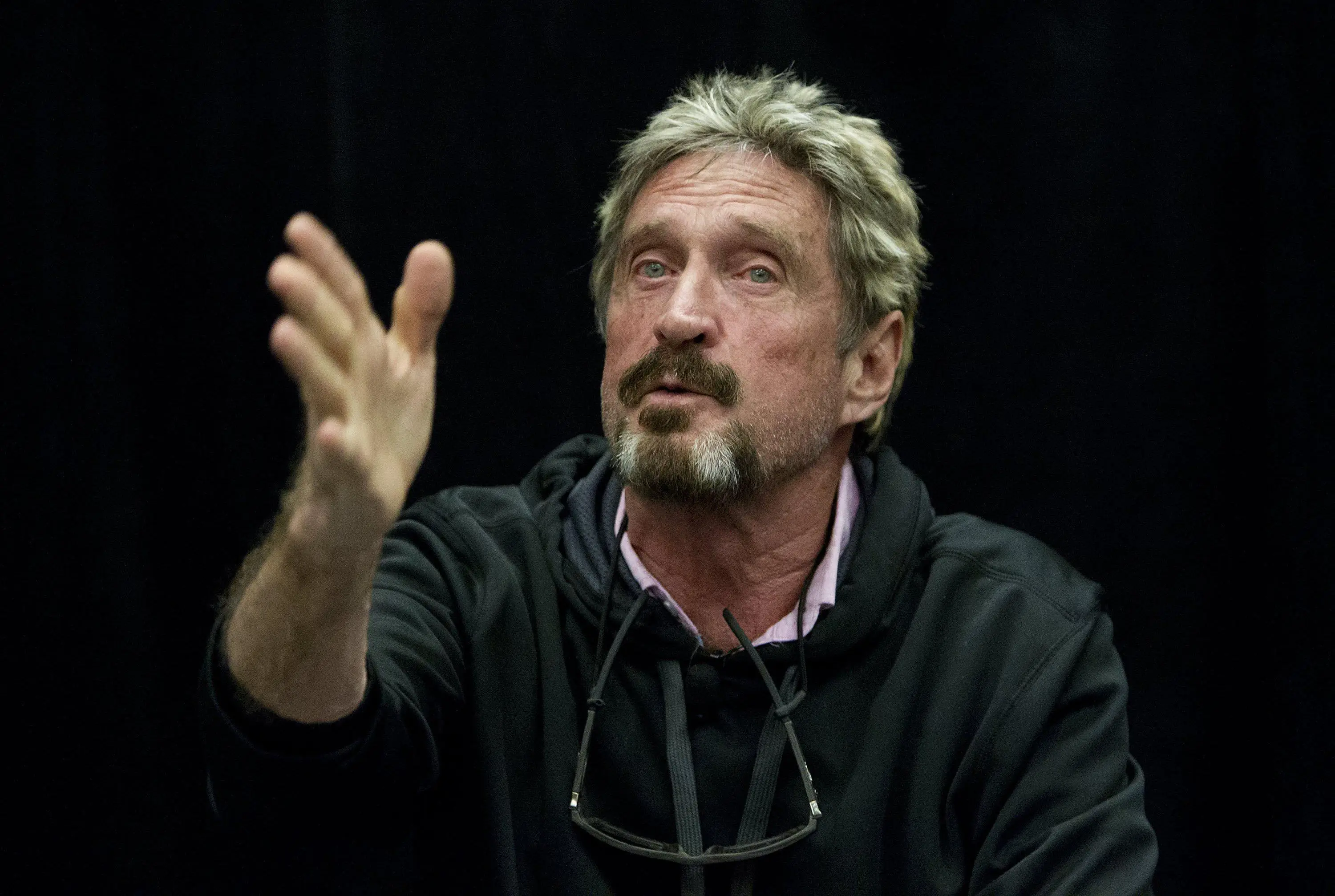 John McAfee was found dead in prison in 2021.
