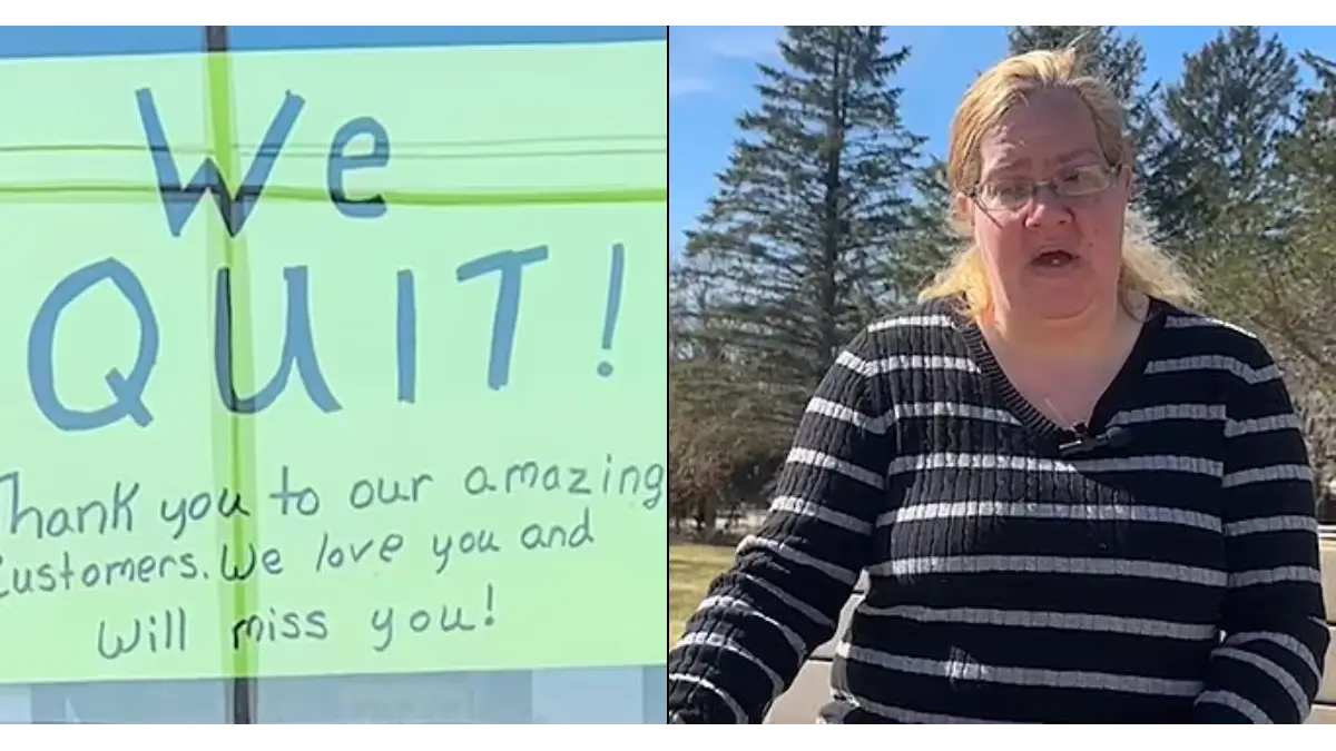 Entire workforce quits at same time after being forced to work all week