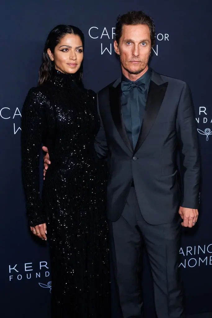 Matthew and wife Camila Alves share three kids (Gotham/WireImage)