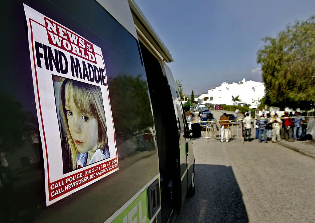 Madeline McCann went missing in 2007 (VASCO CELIO/AFP via Getty Images)