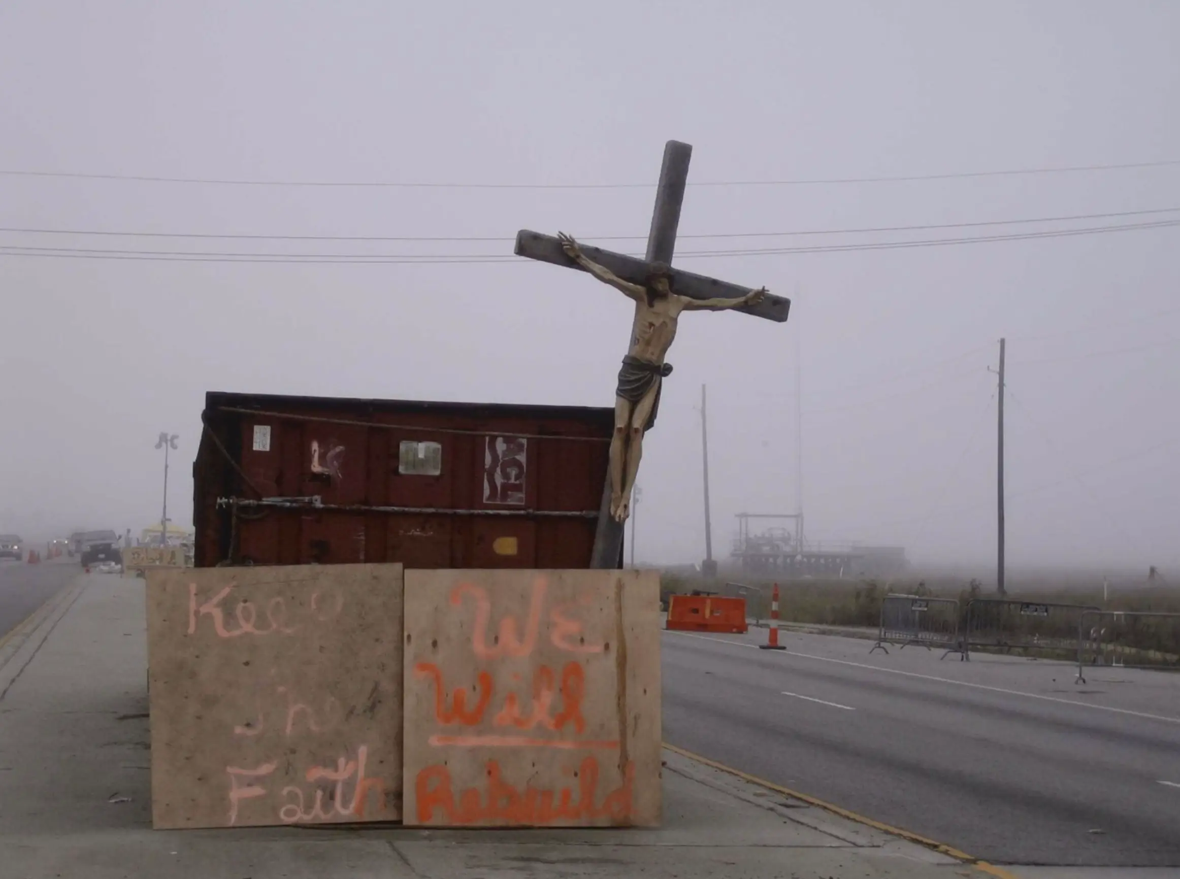 The images act as a reminder of the horror locals experienced (Richard Misrach)