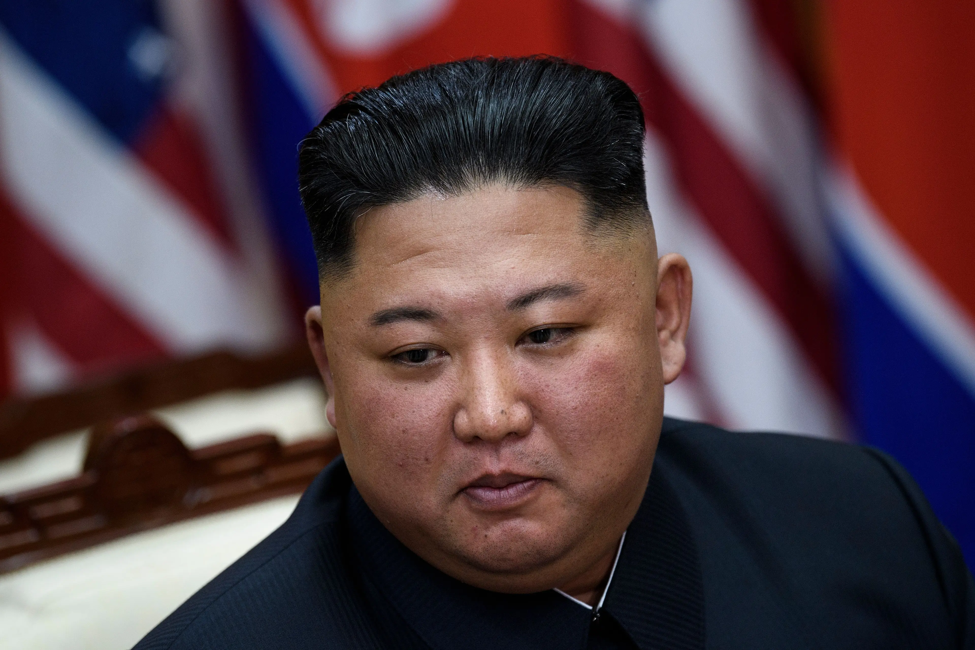 Kim will not entertain the idea of cosmetic procedures (BRENDAN SMIALOWSKI/AFP via Getty Images)