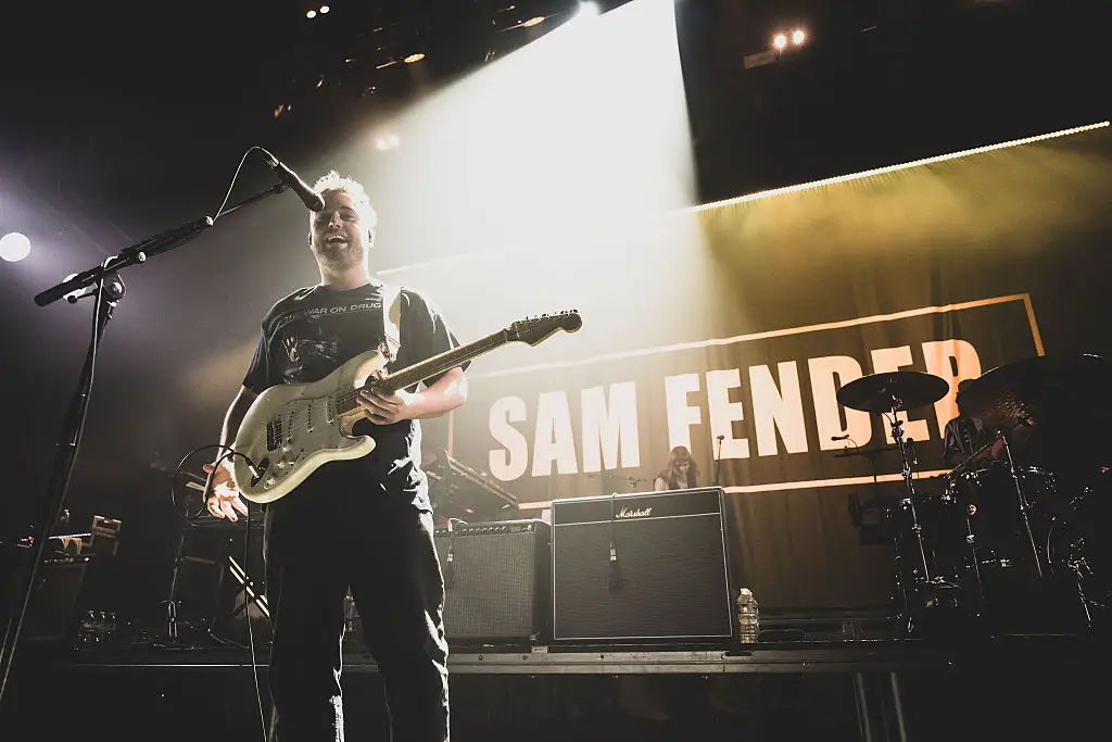 Sam Fender performs onstage at Terminal 5 on September 19, 2025 in New York (Sacha Lecca/Rolling Stone via Getty Images)