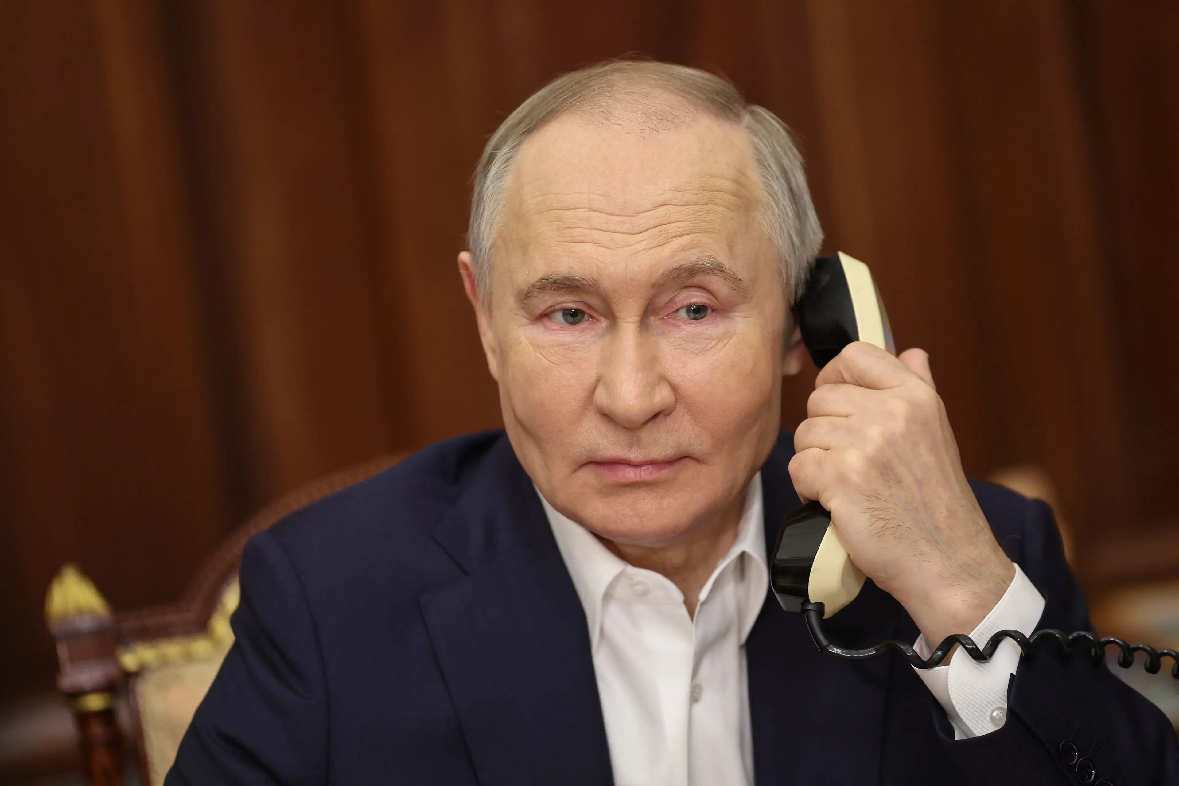 Trump and Putin had another phone call regarding a ceasefire with Ukraine (ALEXANDER KAZAKOV/POOL/AFP via Getty Images)