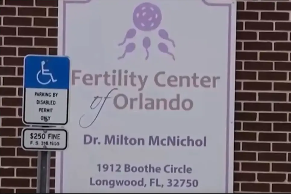 The couple underwent IVF treatment at The Fertility Center of Orlando which has stated it is 'actively cooperating' with the case (WESH2)