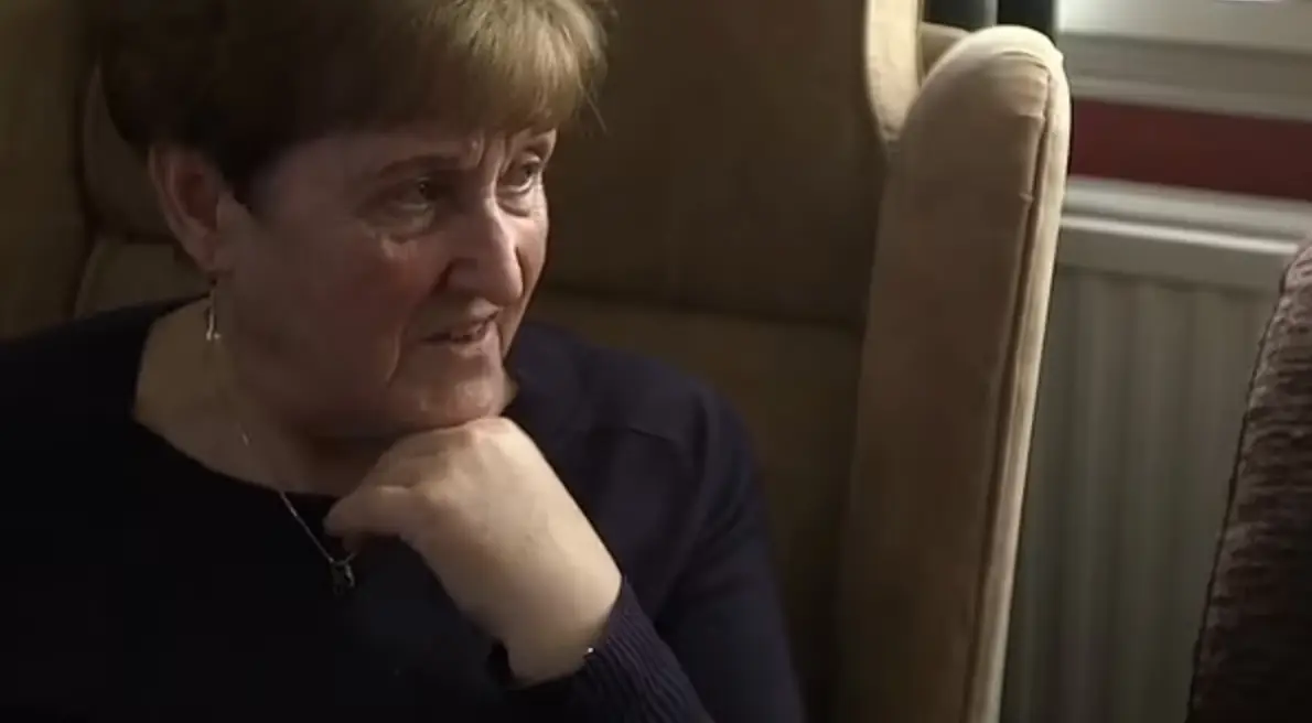 Peggy had begged for her boys to reconcile. (BBC/Amazon Prime)