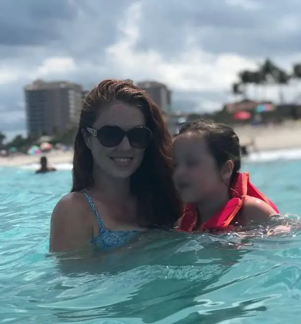 Annie had taken her children out for a day at the pool when the terrifying incident occurred (Jam Press)