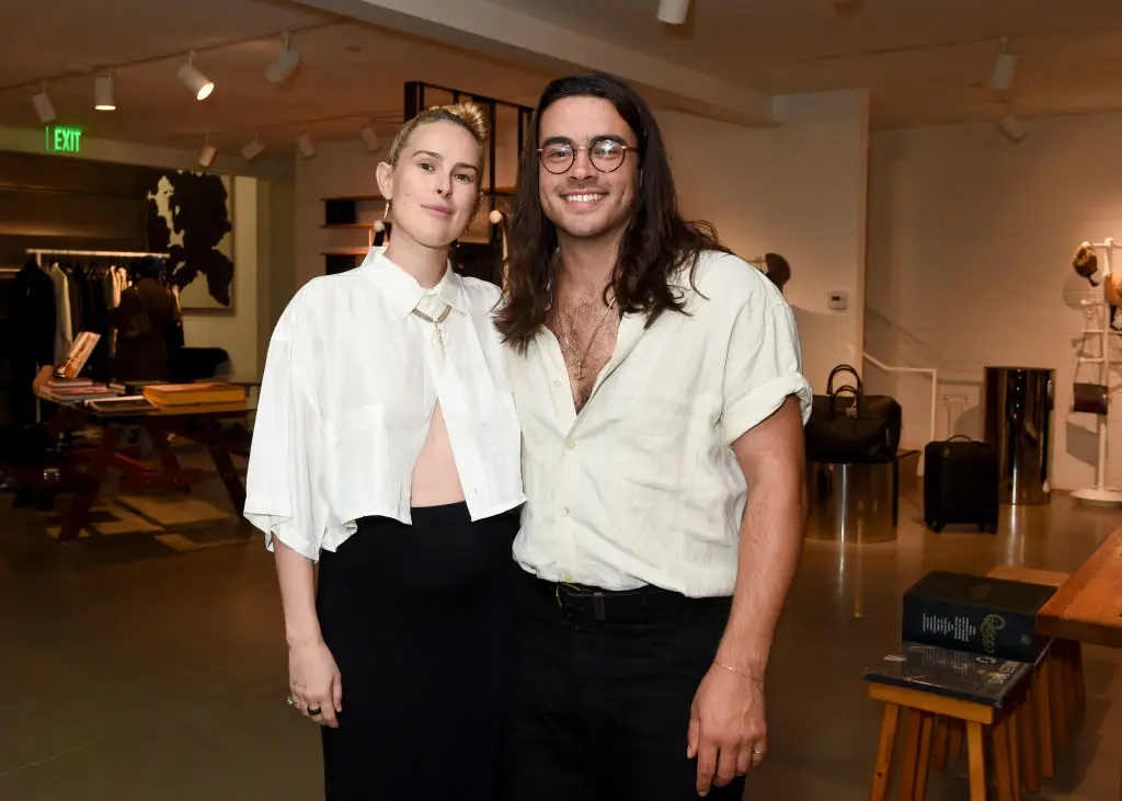 Rumer shares her daughter with her former partner Derek Richard Thomas (Gilbert Flores/WWD via Getty Images)