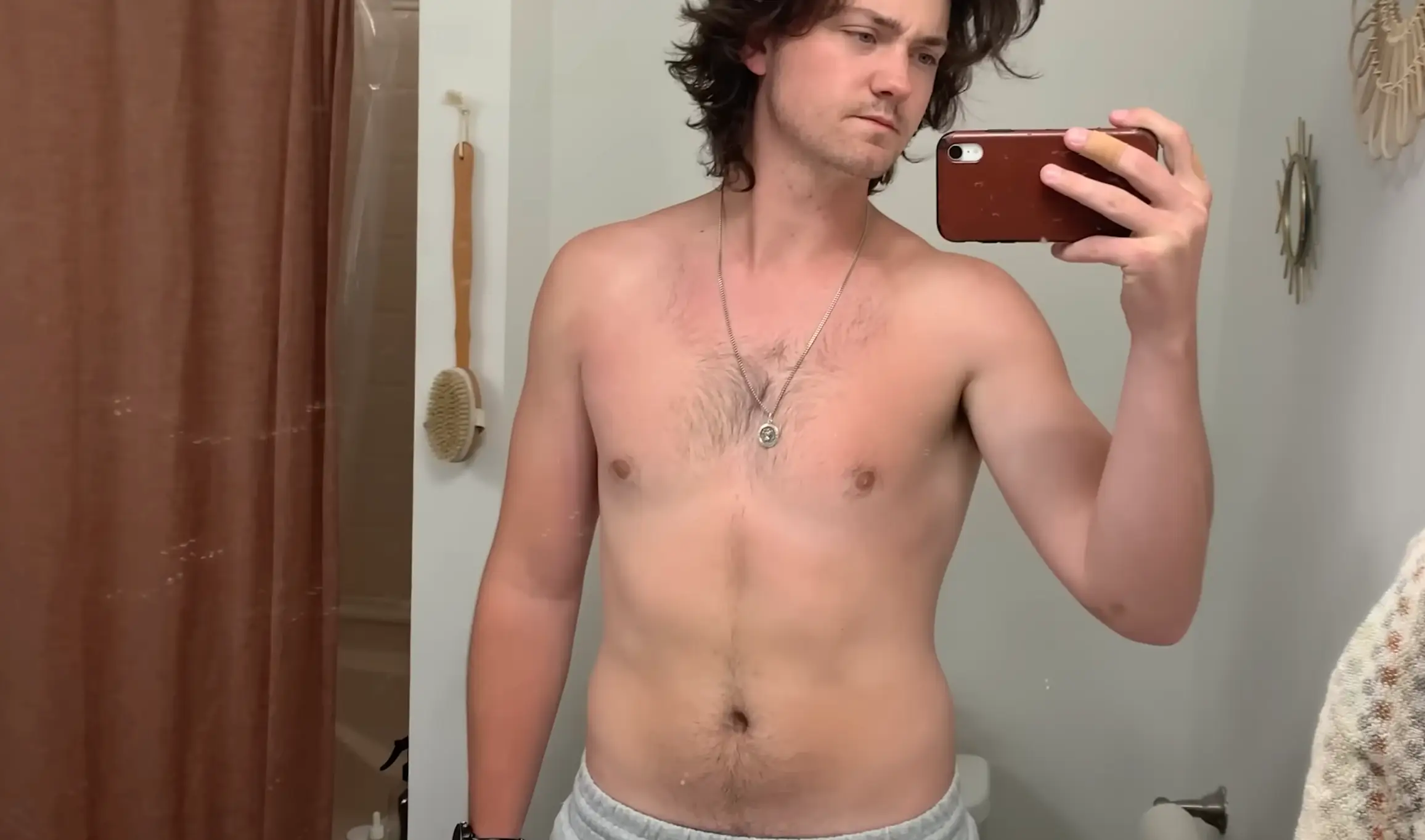 Quinton after the challenge (Quinton Heck/YouTube)