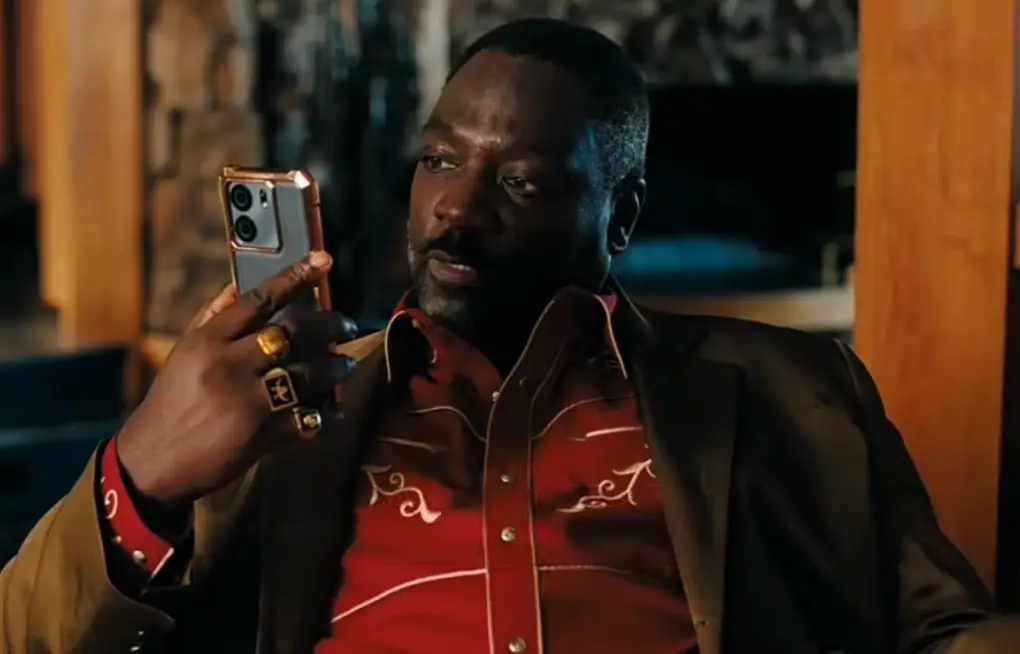 The slur is used during a heated phone conversation between Alamo and Laurie (HBO)