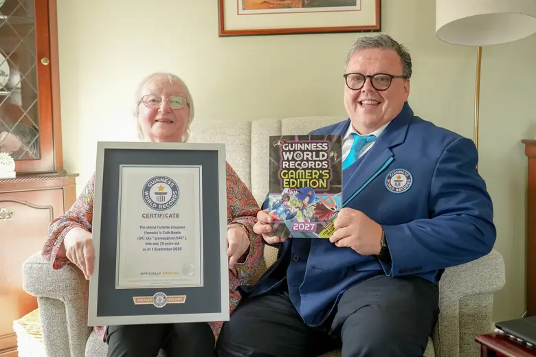 Cath Bowie has earned herself a spot in the record books (Guinness World Records)