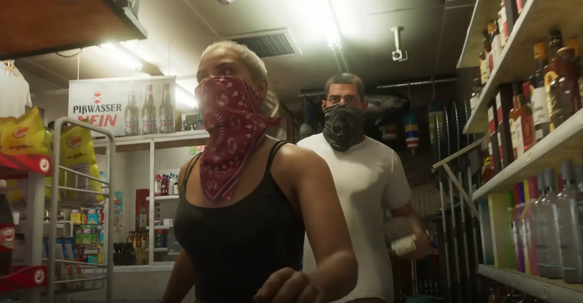 Gamers won't be seeing Lucia and Jason on their screens any time soon (Rockstar)