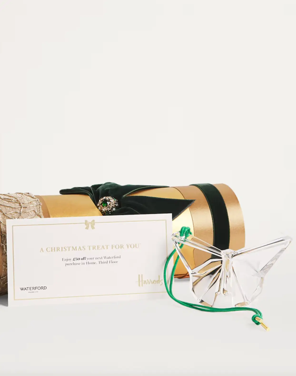 The £85 Christmas tree ornament wasn't impressing anyone (Harrods)