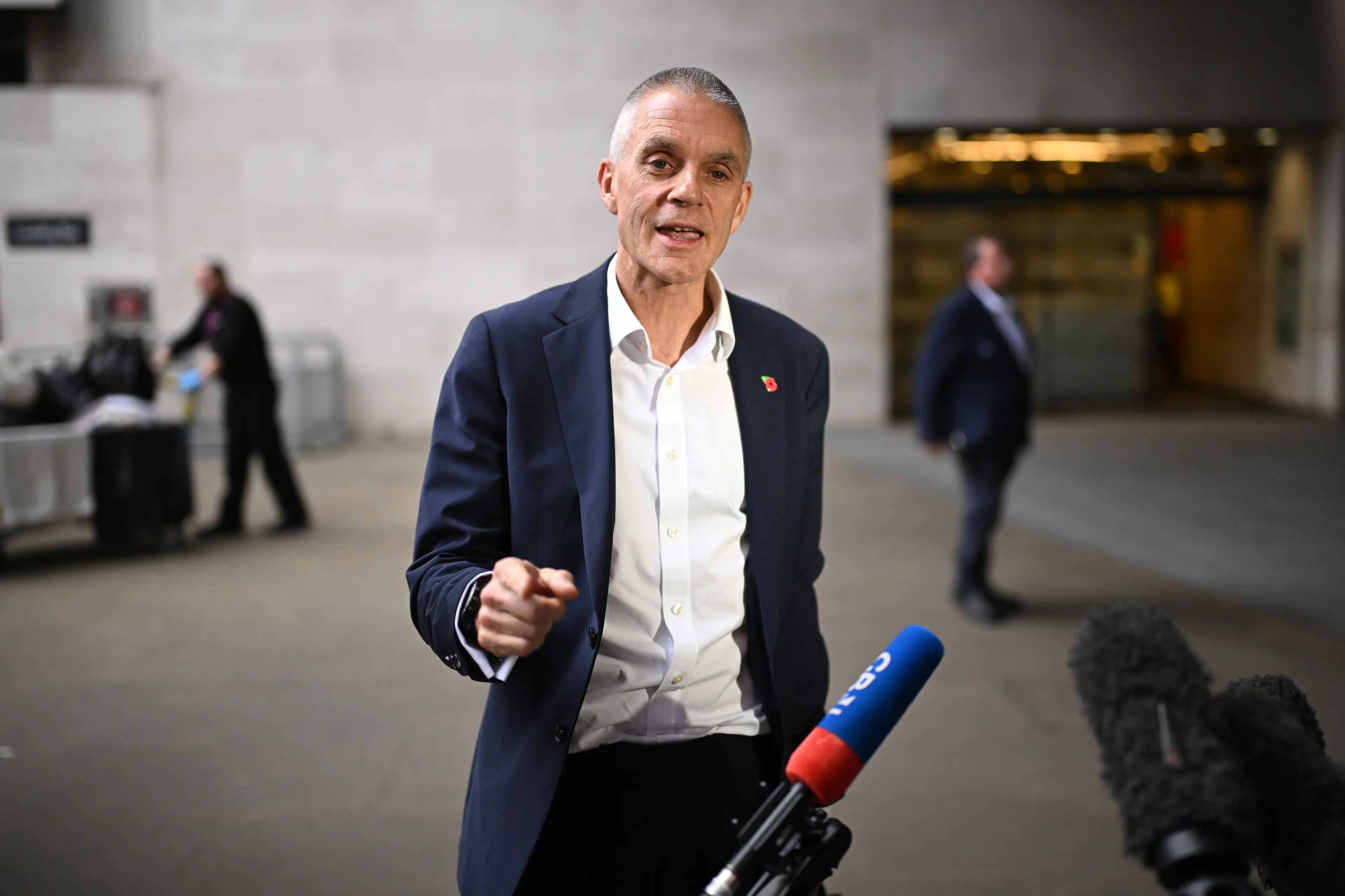 Tim Davie has resigned from his position as director general of the BBC (Leon Neal/Getty Images)