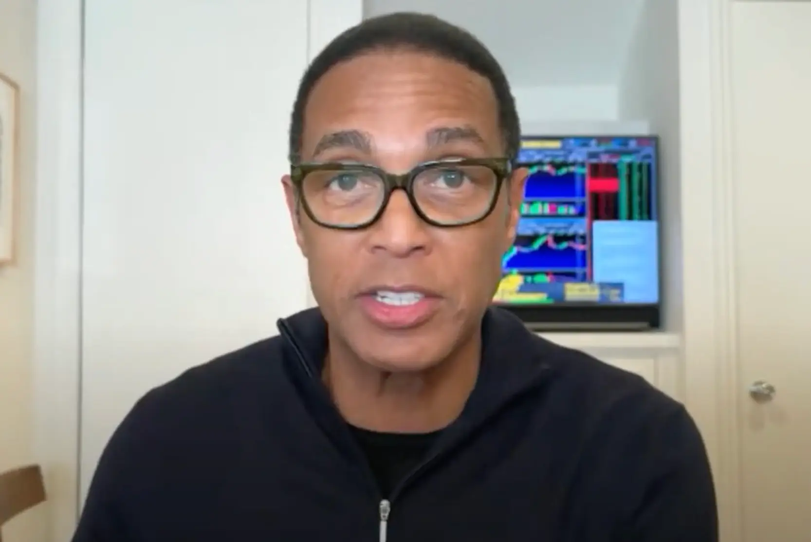 The rapper then blamed Lemon for supposedly spreading the rumour (YouTube/The Don Lemon Show)