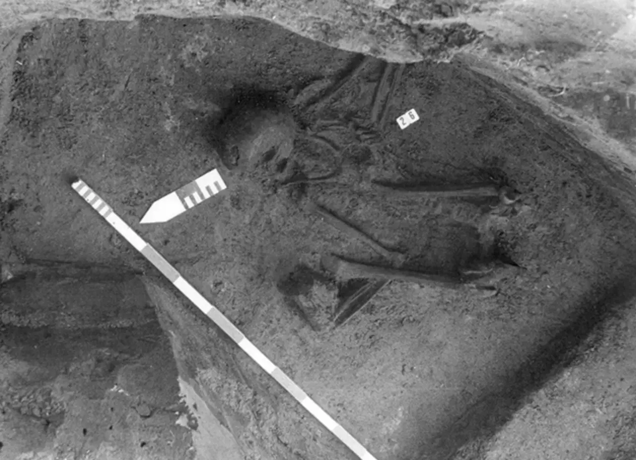 The unique nature of the burial intrigued archaeologists (Barbara Veselka et al, Antiquity)