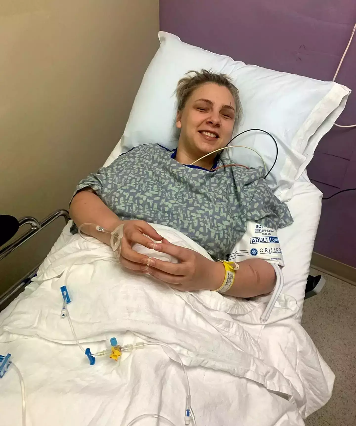 She had to undergo surgery and a treatment program (SWNS)