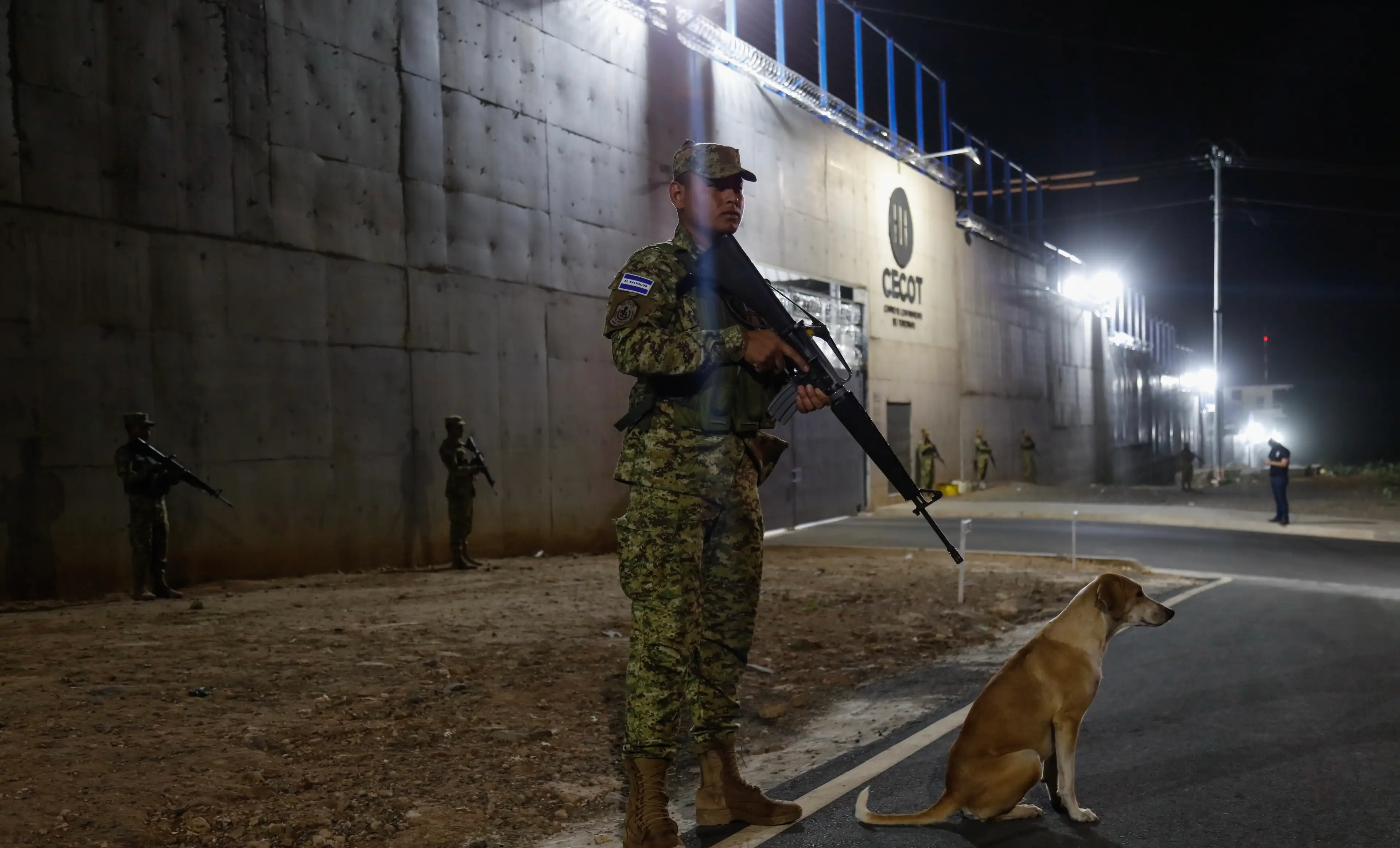El Salvador's leader described the potential plans as a chance for the US to 'outsource part of its prison system'(Alex Pena/Anadolu via Getty Images)