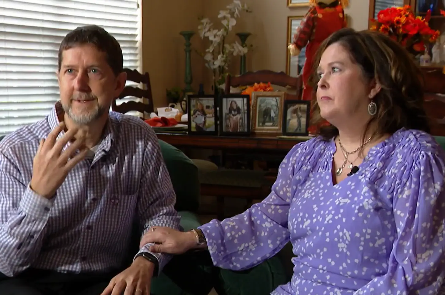 Alison's parents Grover and Joy Pickering want there to be more awareness about ingredients on menus. (CBS News)