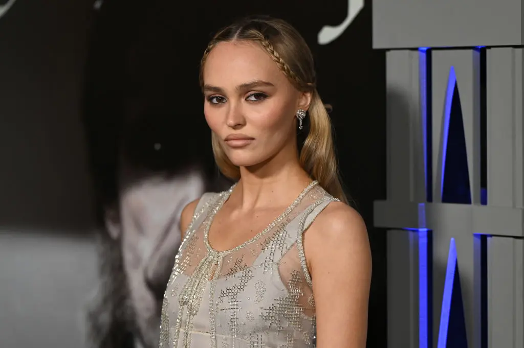 Lily-Rose Depp revealed that she was left 'traumatised' as a child by one of her dad's films (Andrew Toth/WireImage)