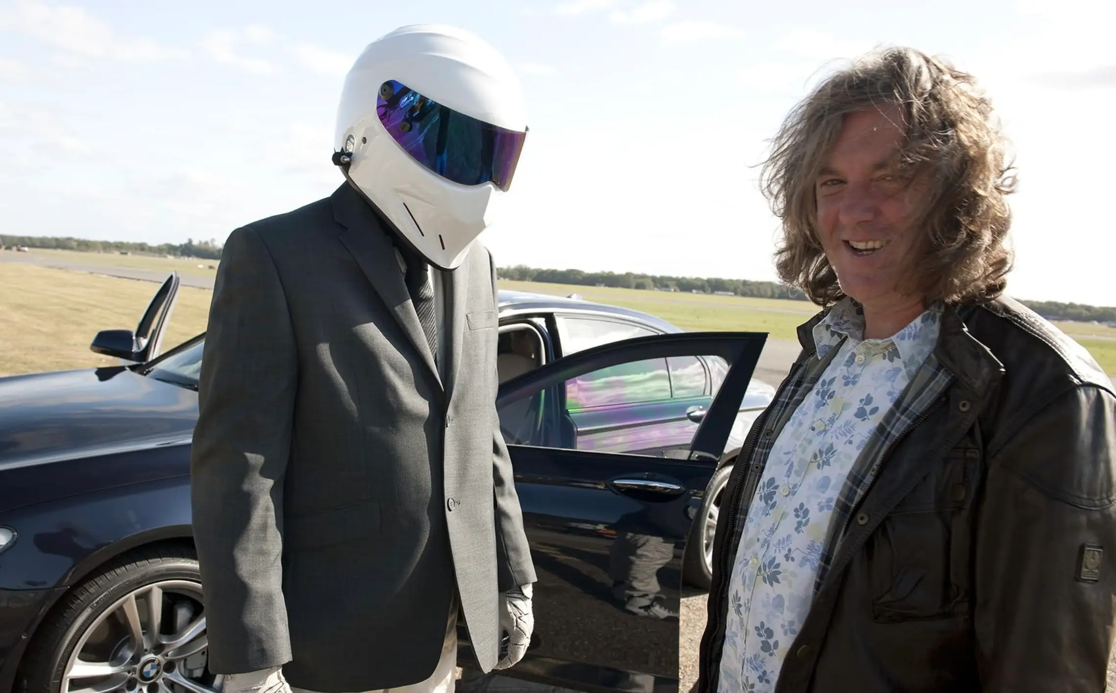 Ben Collins hid behind the white helmet for seven years (BBC)