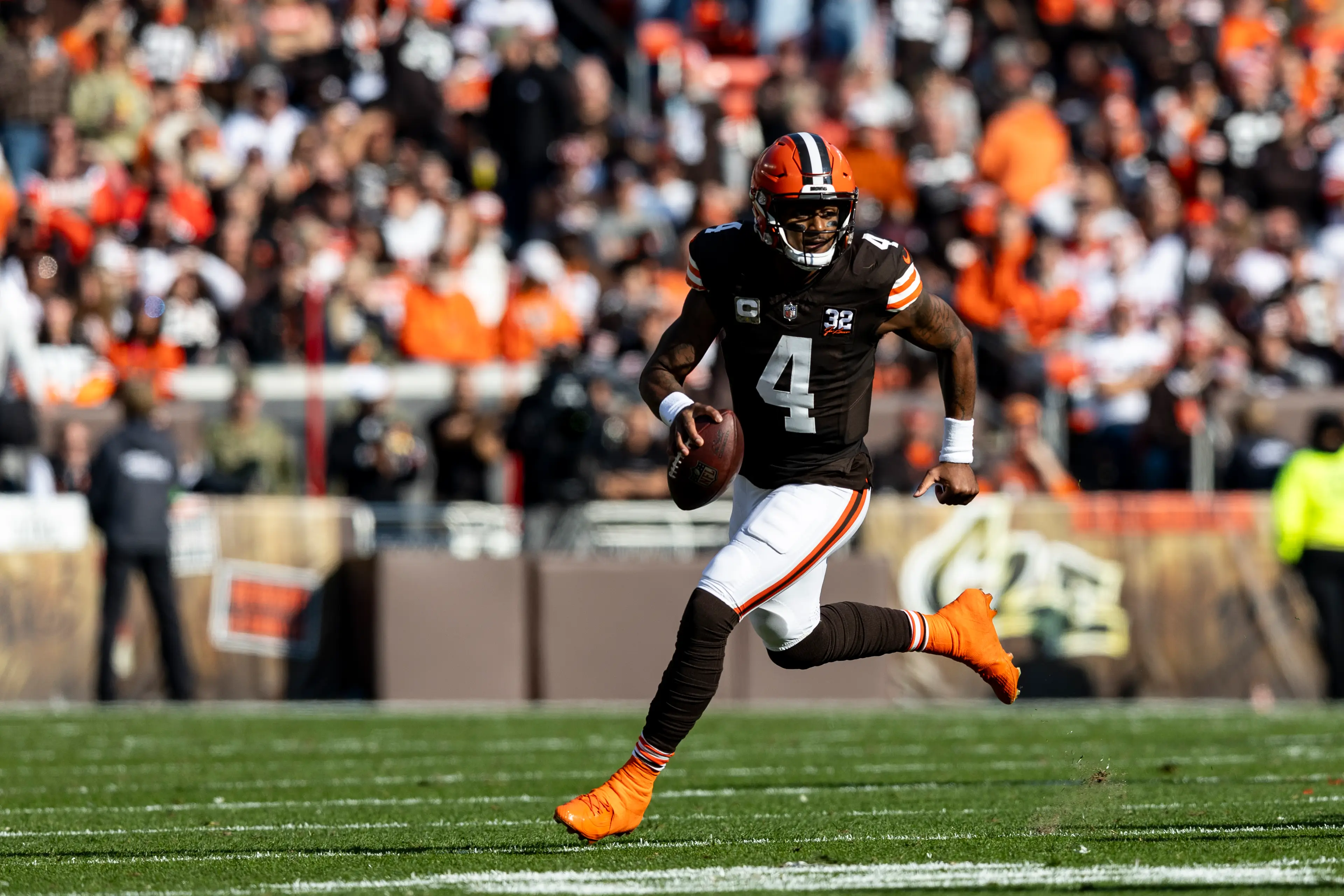 Deshaun Watson (pictured) kind of money will be coming Purdy's way if he keeps it up.