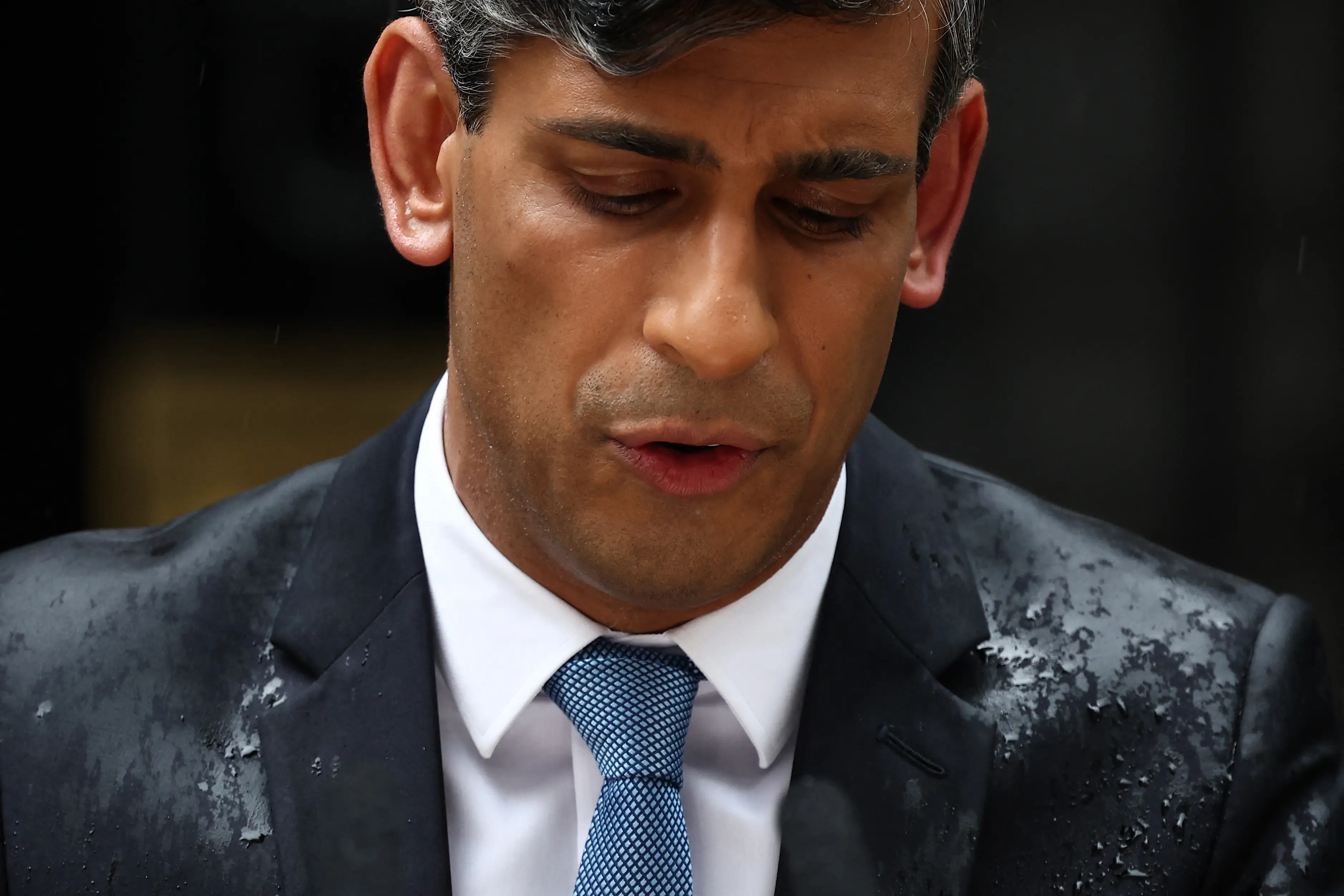 Rishi Sunak has called a general election for 4 July, but you'll need to be registered to vote sooner than that. (HENRY NICHOLLS / AFP) (Photo by HENRY NICHOLLS/AFP via Getty Images)