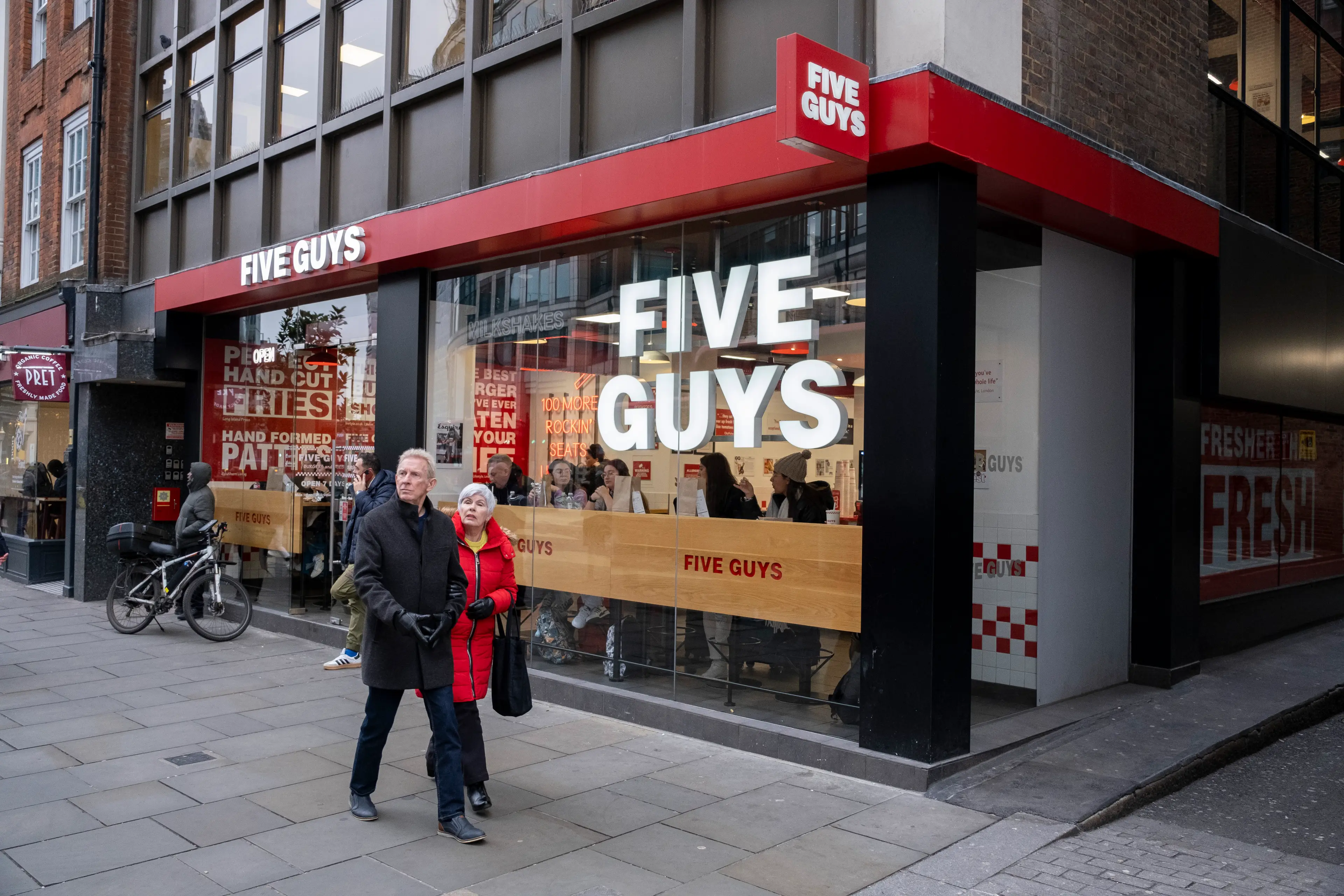 Are you fast food or a premium burger? (Mike Kemp/In Pictures via Getty Images)