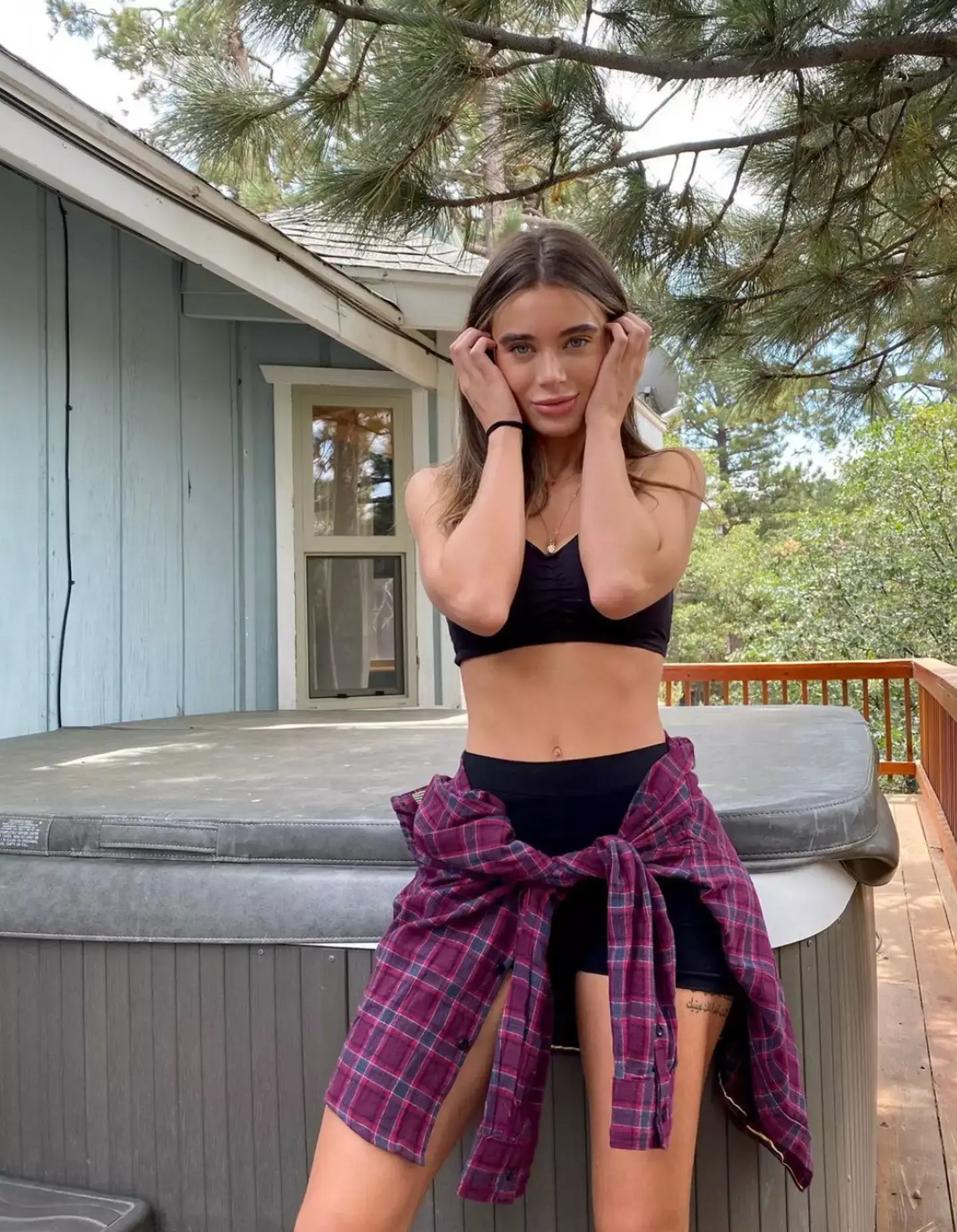 She spoke about her reasons for leaving the adult industry. (Instagram/@lanarhoades)