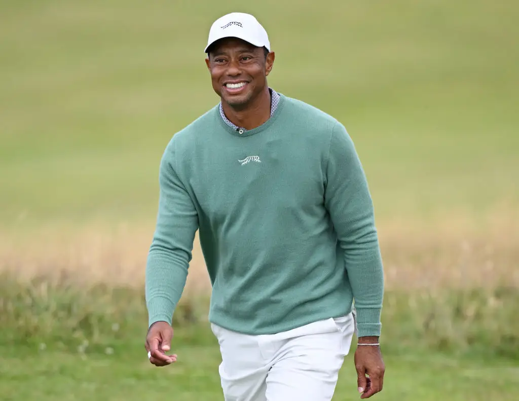 The 'Tiger' nickname has a sentimental meaning. (Stuart Franklin/R&A/R&A via Getty Images)