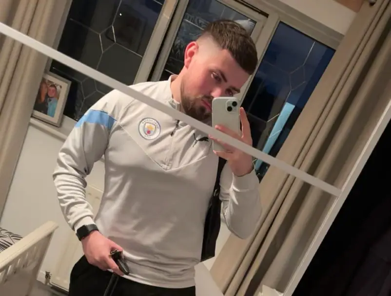 The father died after a game of football with friends (Facebook)