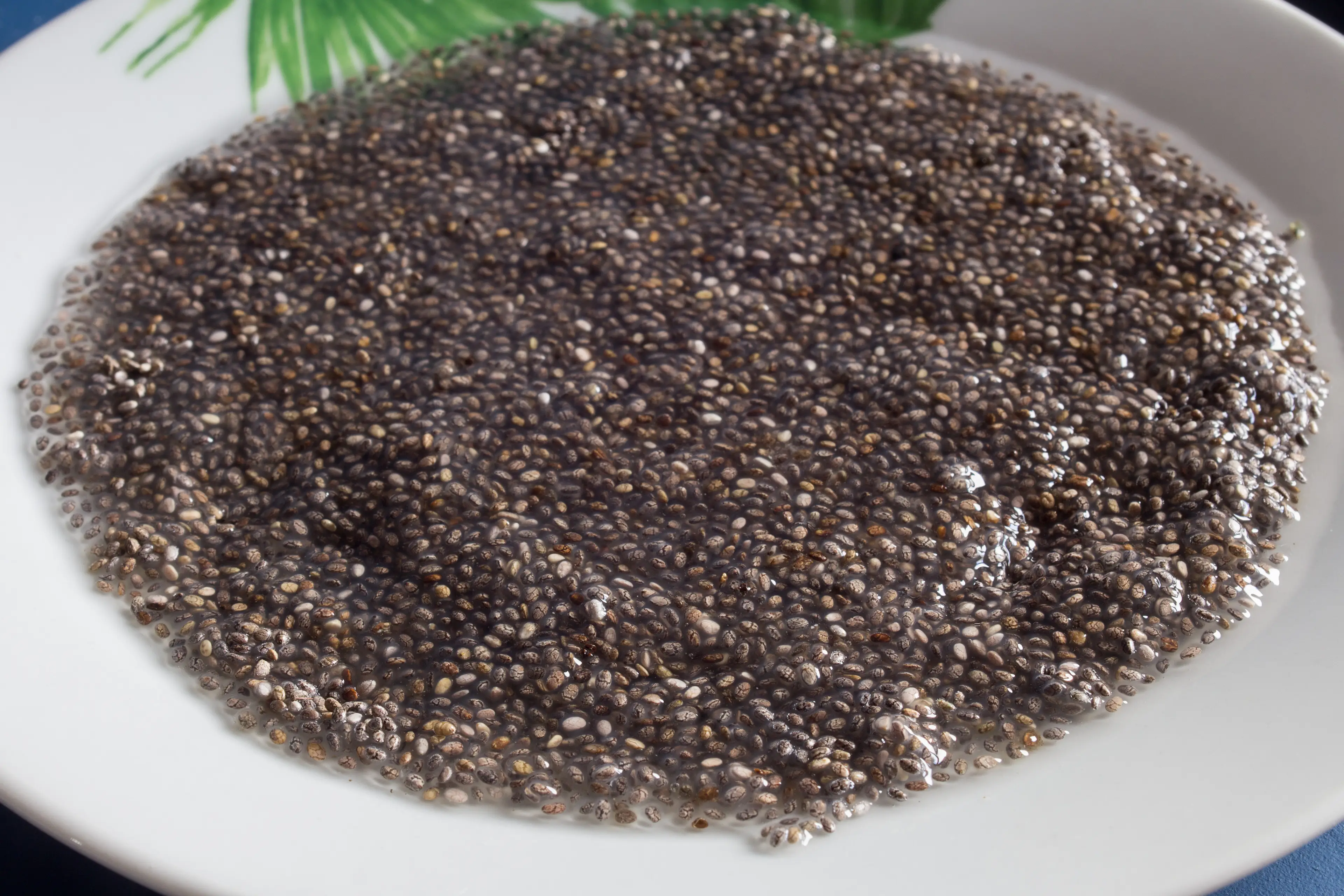 People have taken to adding chia seeds to water and drinking the concoction as a health trend (Getty Stock Photo)