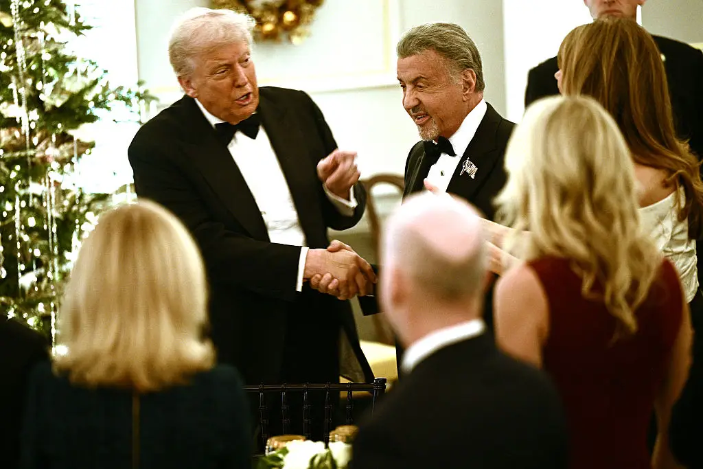 Sylvester Stallone was once named Trump's Hollywood ambassador with no prior warning (Brendan SMIALOWSKI / AFP via Getty Images)