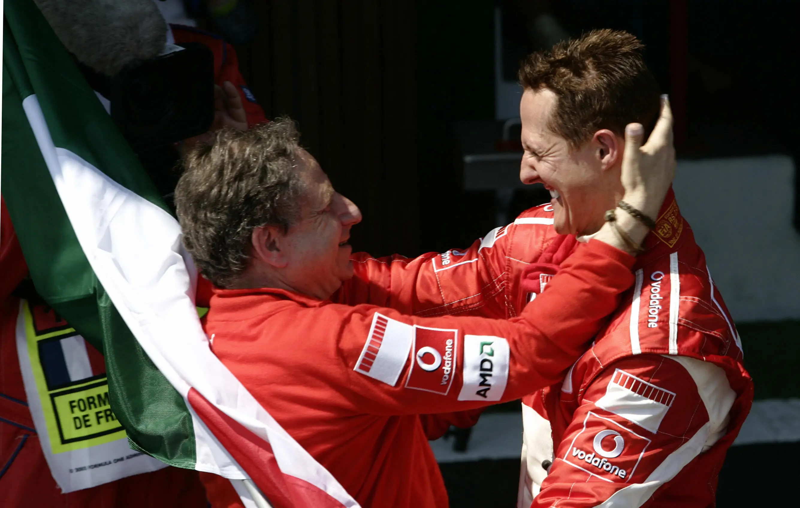 Only a handful of people, including former Ferrari boss Jean Todt, are permitted to visit Schumacher (FRED DUFOUR/AFP via Getty Images)