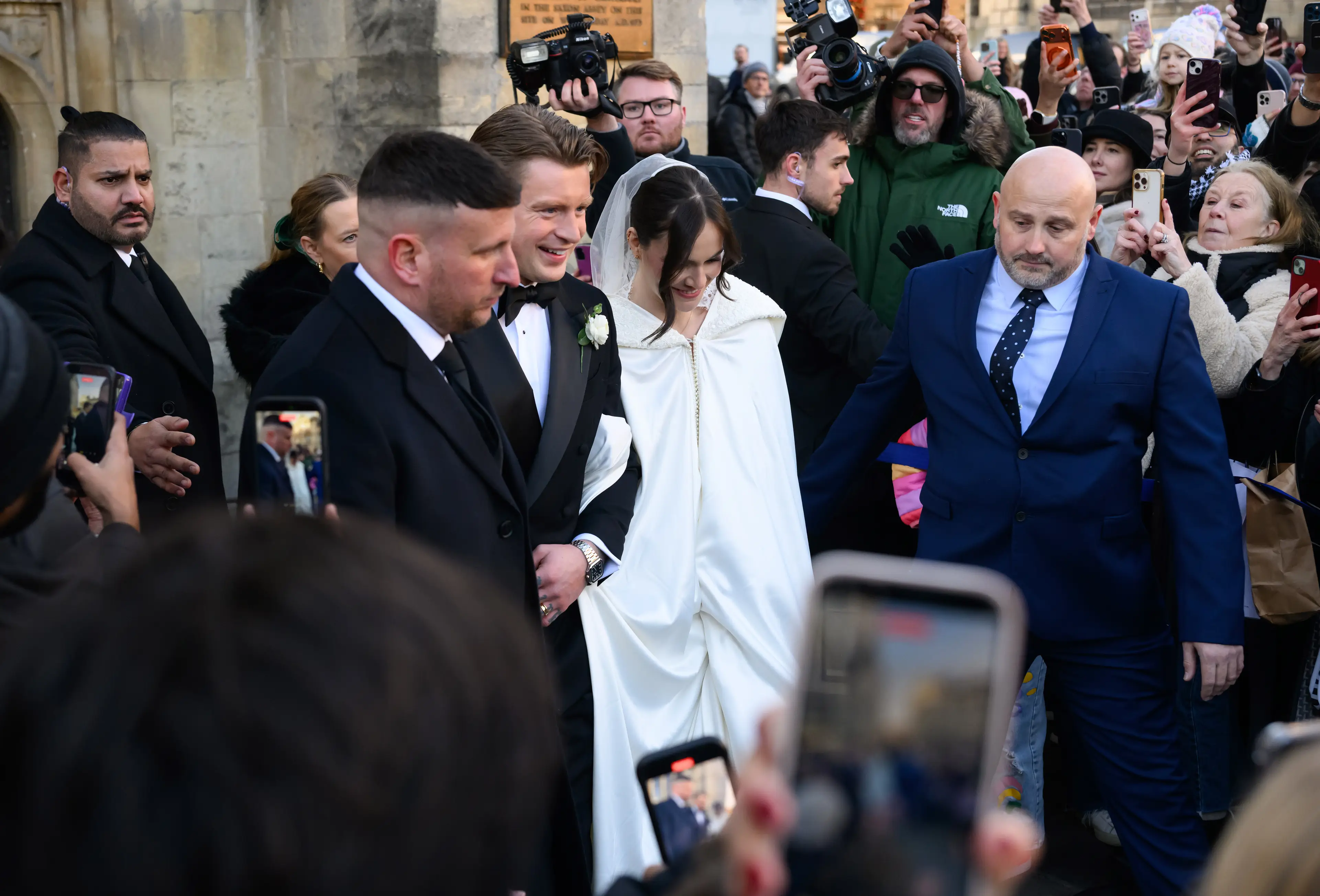 Adam Peaty and Holly Ramsay got hitched in Bath this weekend (Karwai Tang/WireImage)