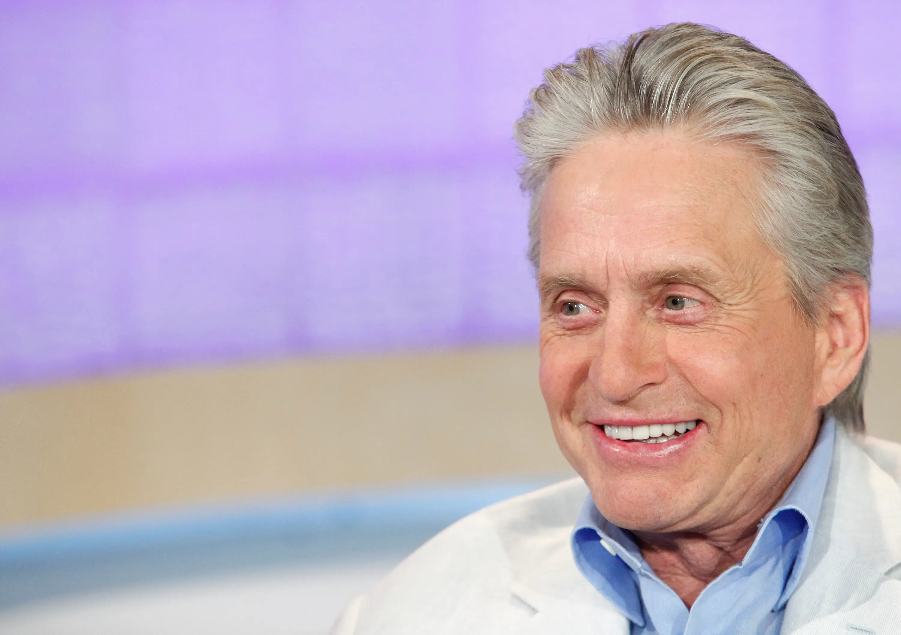 The actor, pictured in 2010, was diagnosed with stage four throat cancer and said oral sex was the cause (Peter Kramer/NBCU Photo Bank/NBCUniversal via Getty Images via Getty Images)