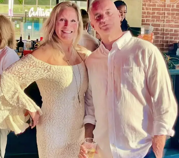 Calibet's partner Debbie Leshane claimed that Greek authorities weren't doing enough to look for him. (Tanna Shoffeitt Savage/Facebook)